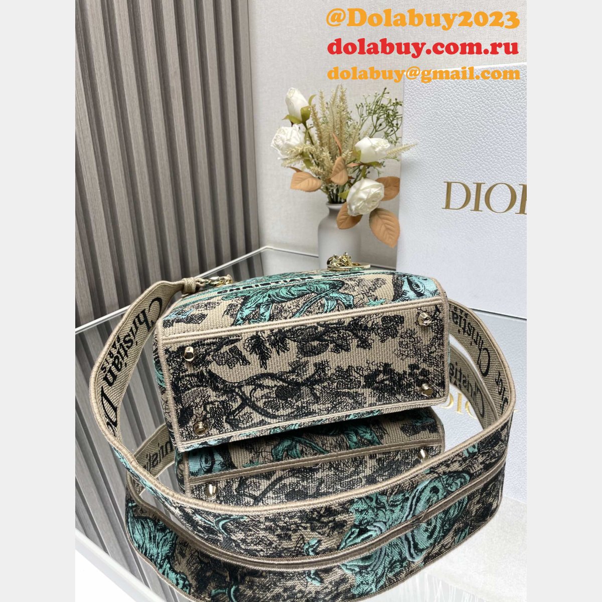 7 Star REPLICA LADY DIOR UK 24CM SHOULDER BAGS