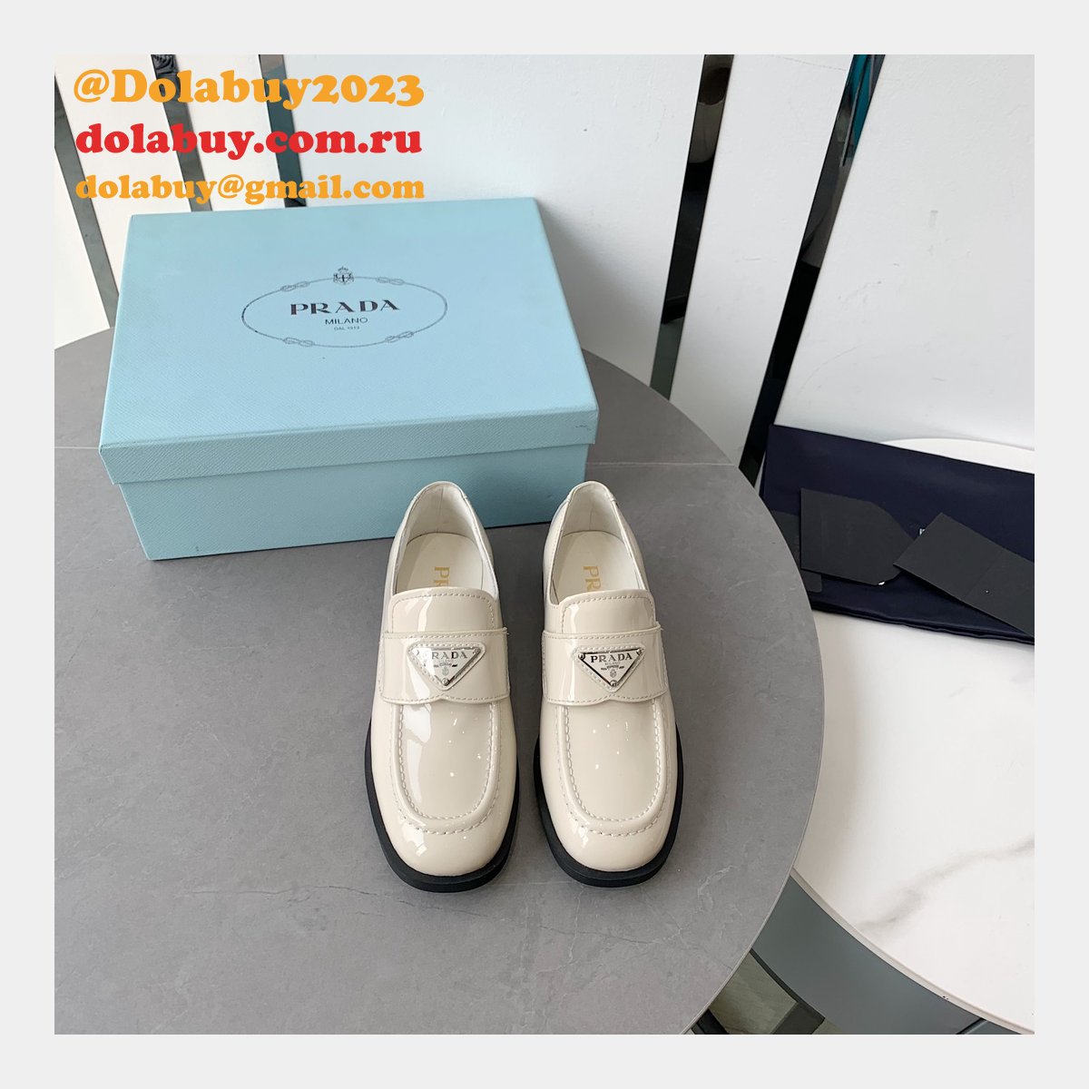 Best Designer Cheap Replica Prada Loafers Shoes