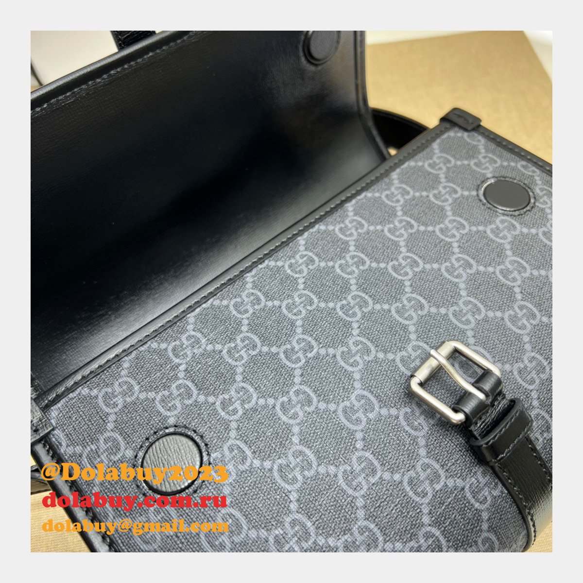 G*u*i 745679 gg messenger fashion interlocking g high replica bag