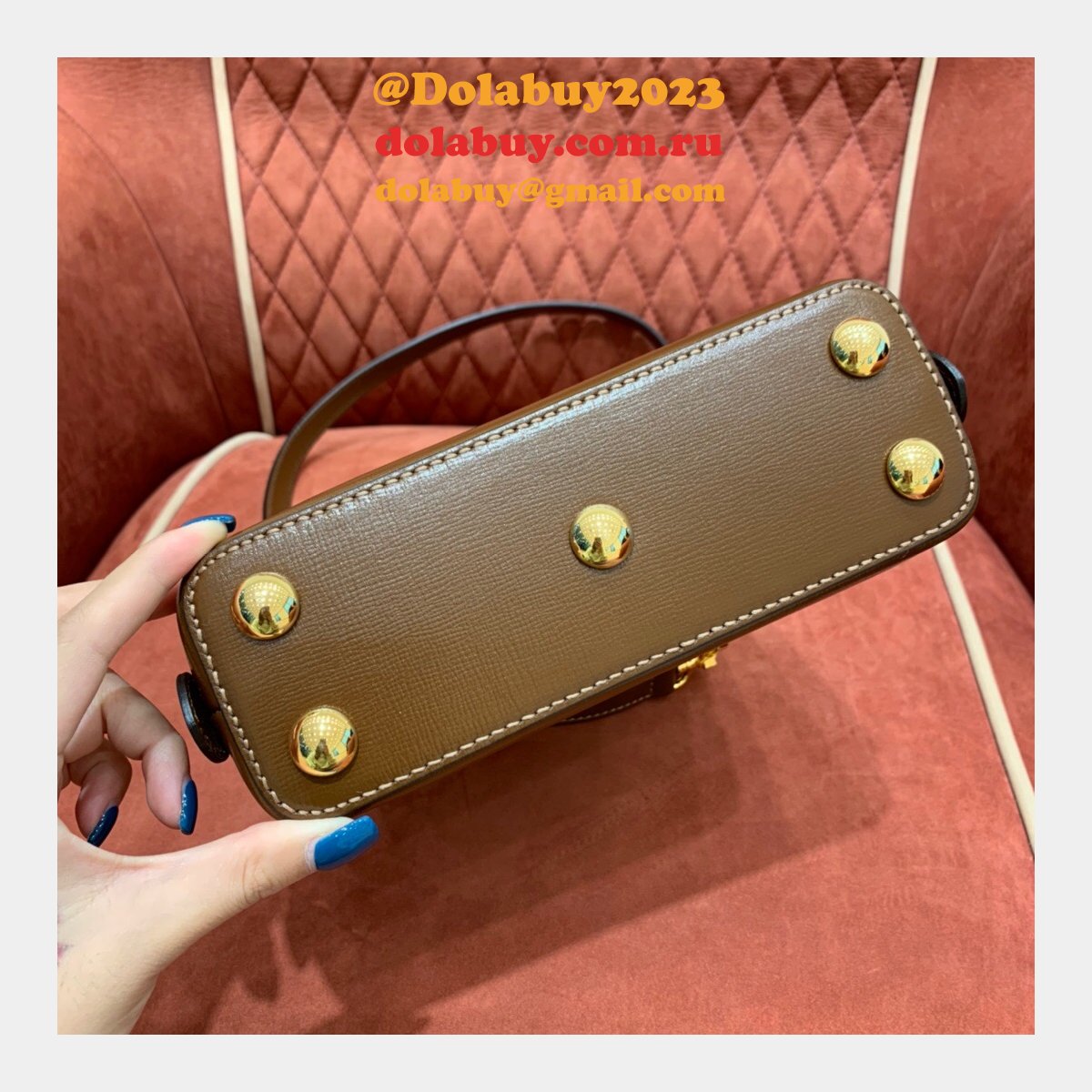 G*u*i replica 1955 horsebit top handle 640716 mini