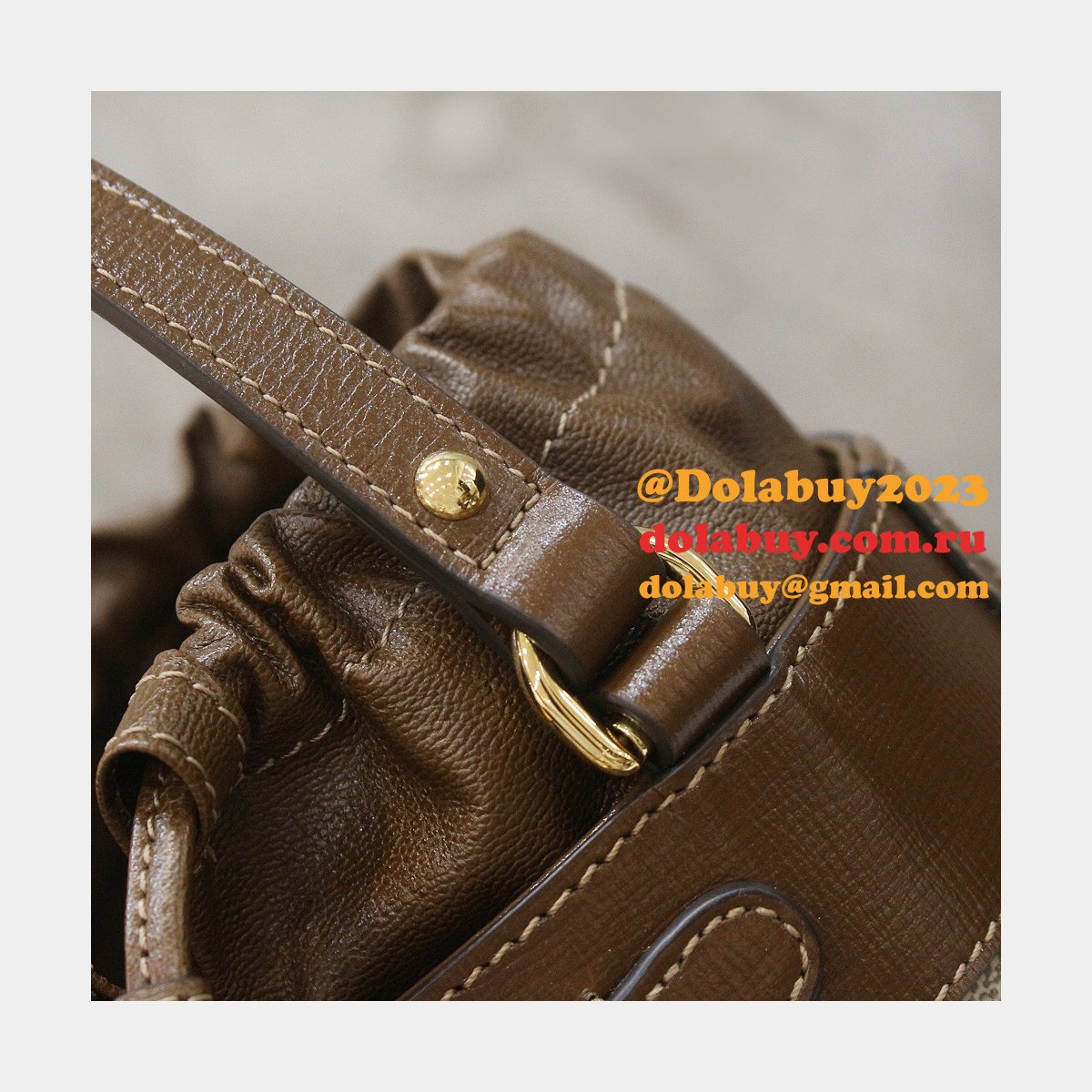 G*u*i 637115 replicas horsebit 1955 small bucket bag