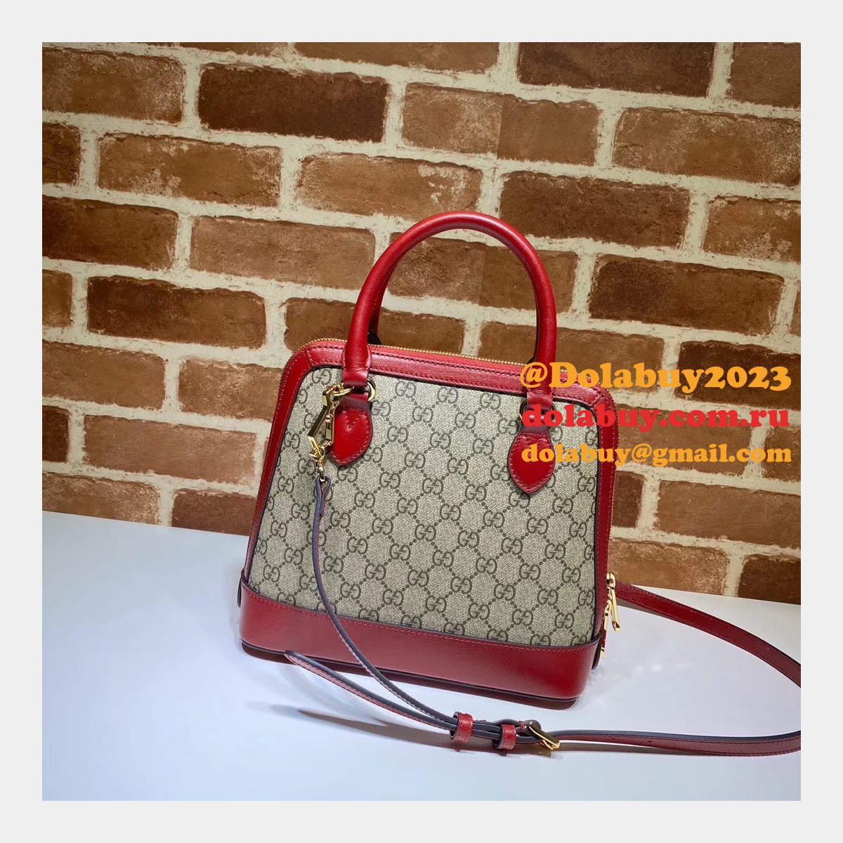 designer G*u*i replica 1955 horsebit small top handle 621220 bag