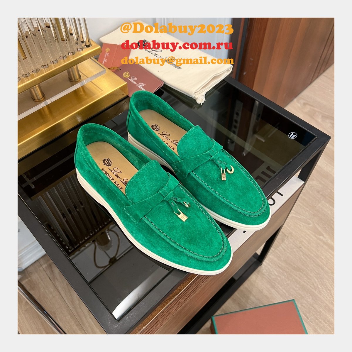 First Copy Loro Piana Replica 2023 Retro Casual Shoes