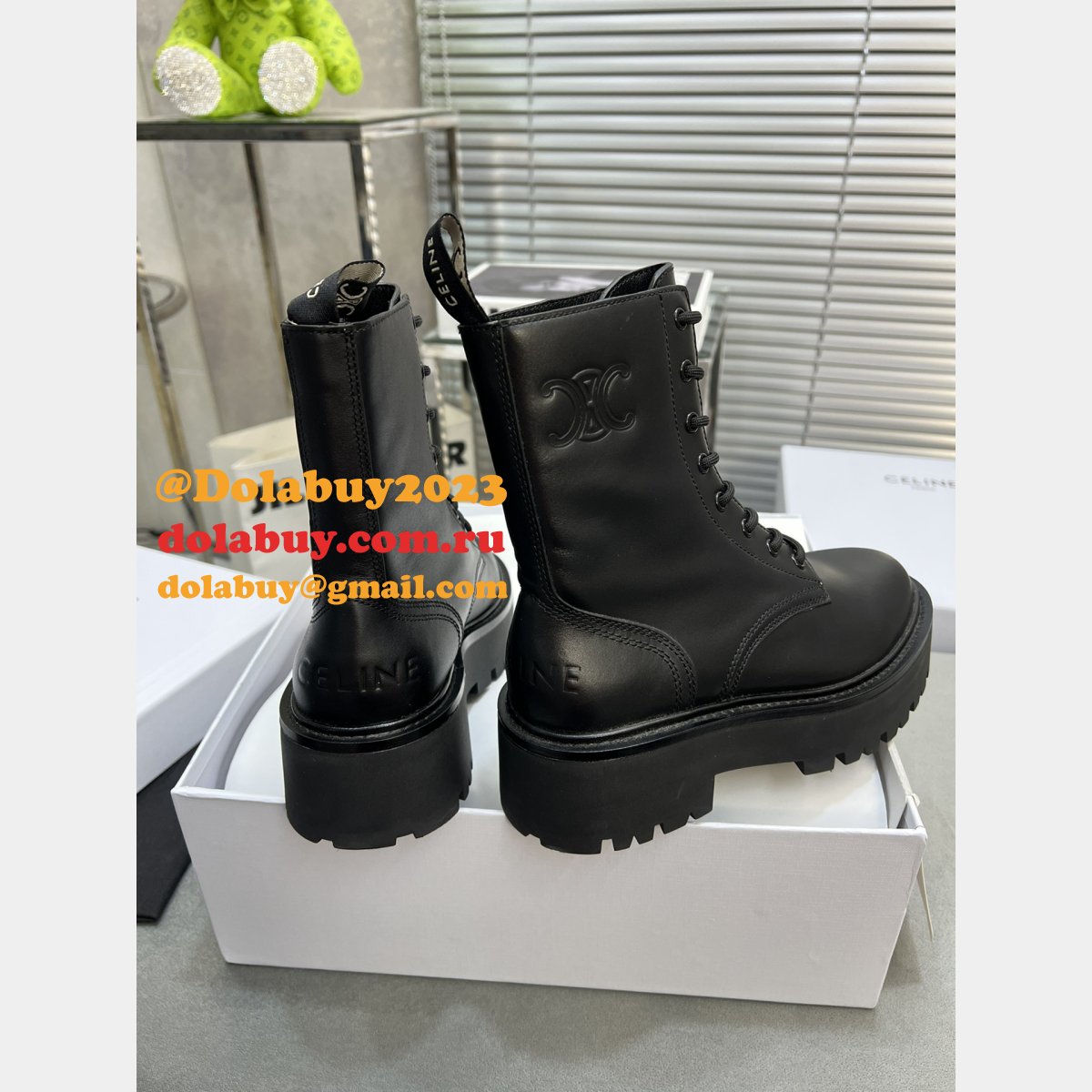 Find Celine Boots Triomphe Replica Designer Shoes