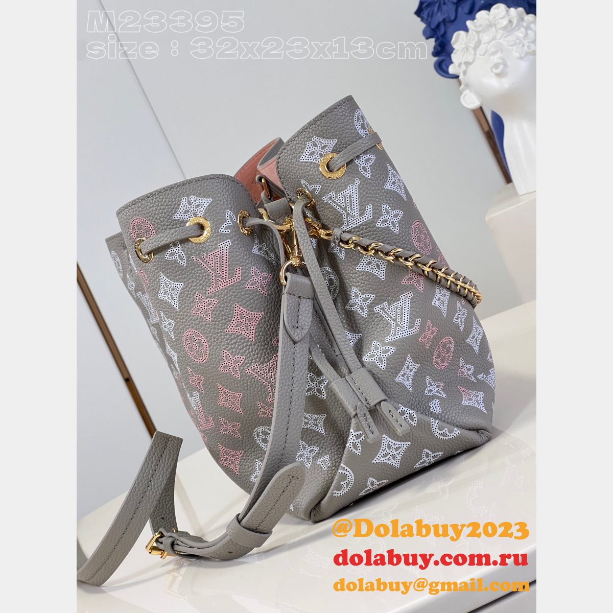 Designer M23395 Bella Tote Mahina 7 Star Louis Vuitton Replica Bags