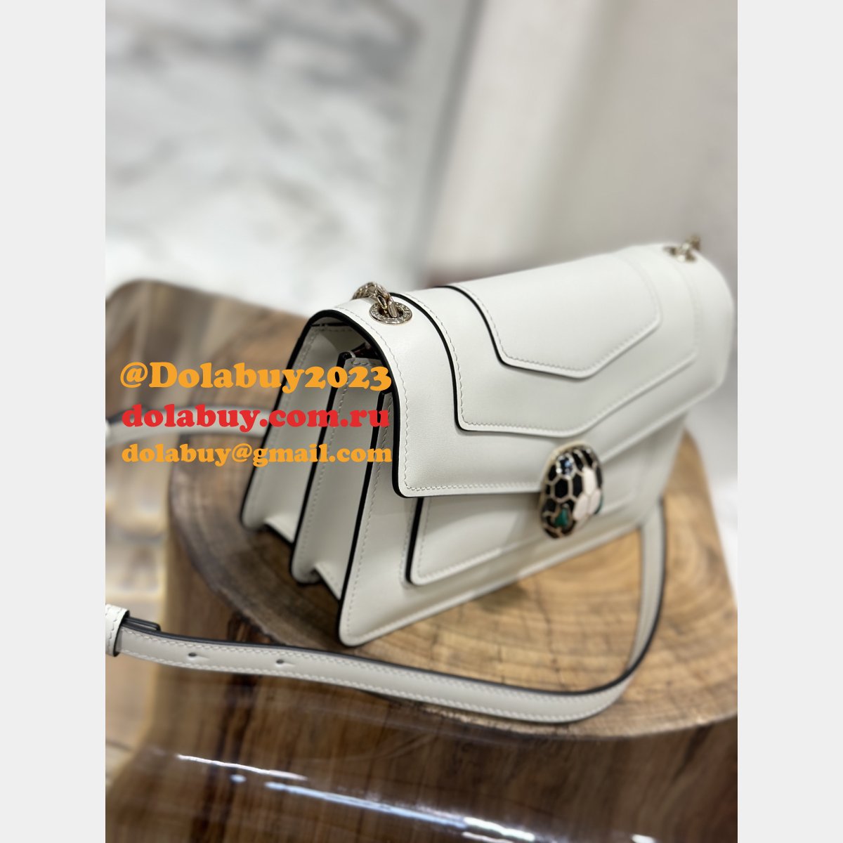 Duplicate BVLGARI SERPENTI FOREVER Crossbody Bags 289676