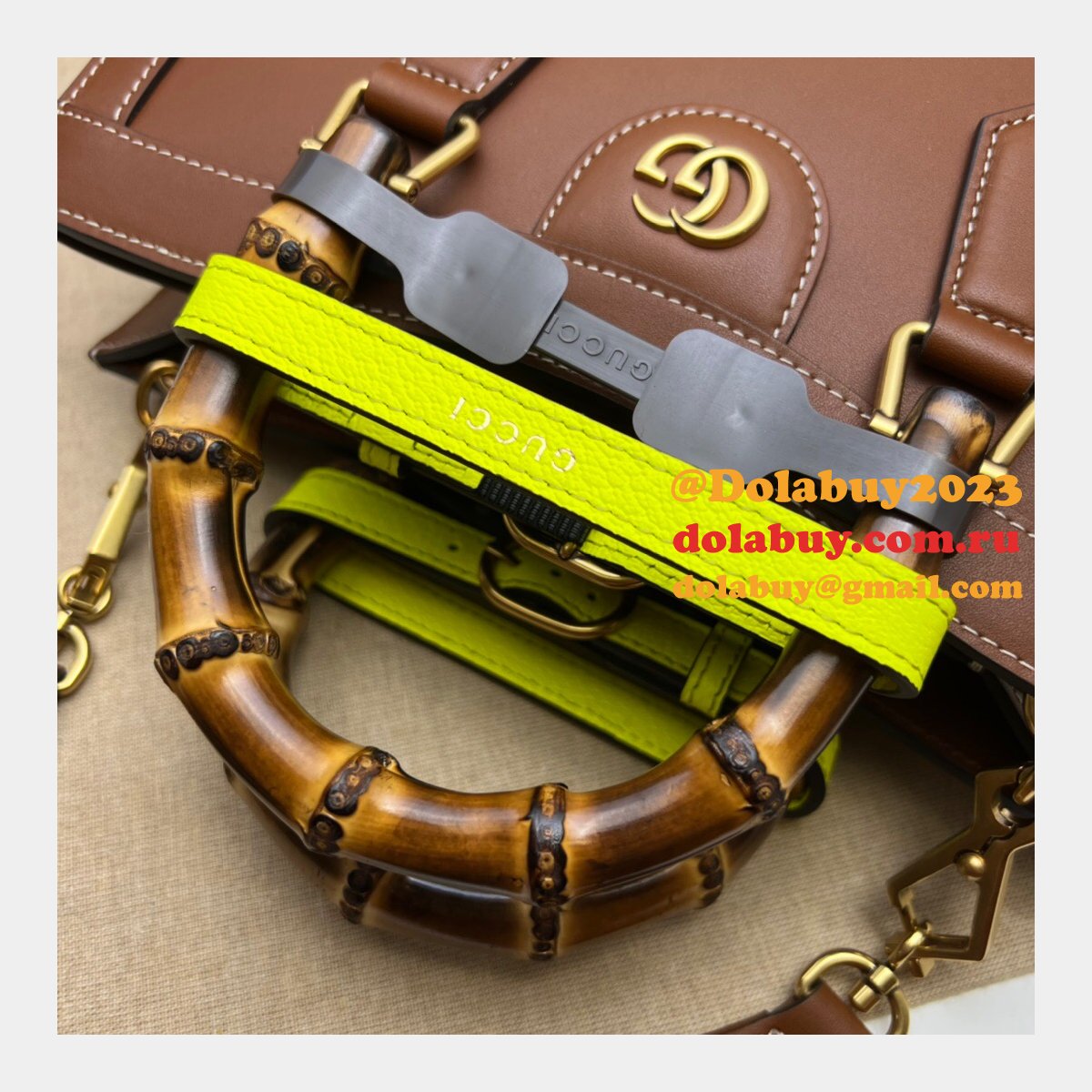 fake G*u*i 1:1 quality diana top handle tote 702721 bag