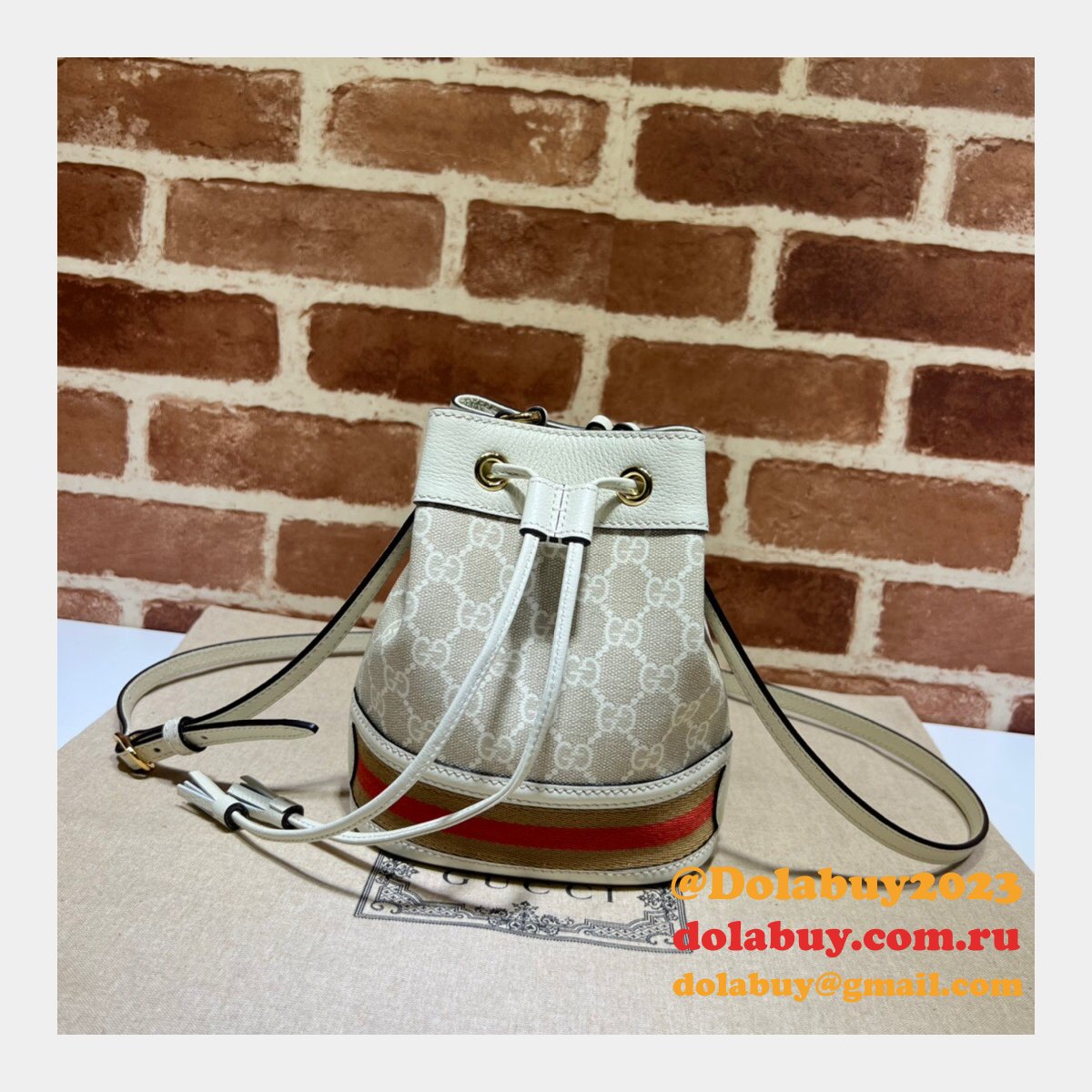 top dolabuy best fake G*u*i 550620 ophidia mini gg bucket bag