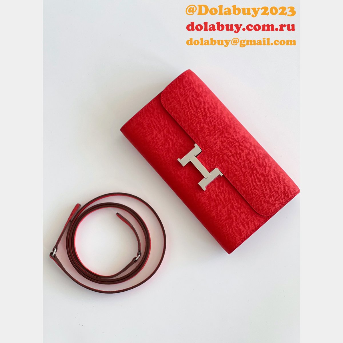 7 Star hermes constance to go clutch bag