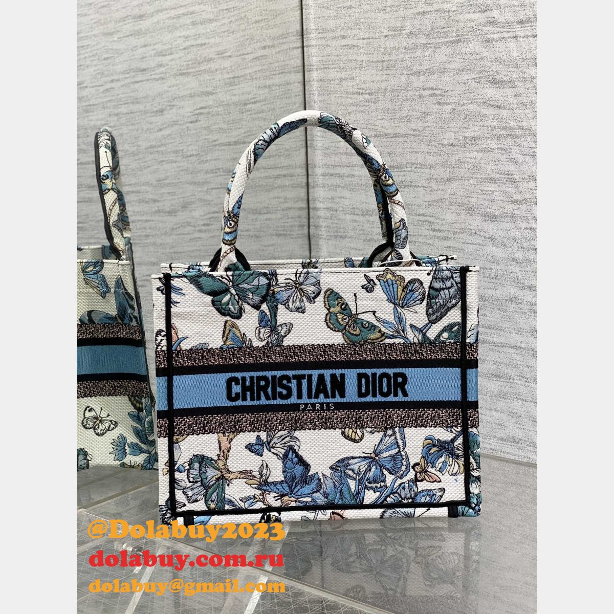 Top Quality Dior CD Book Tote 26/36/41CM Replica Handbags On Sale