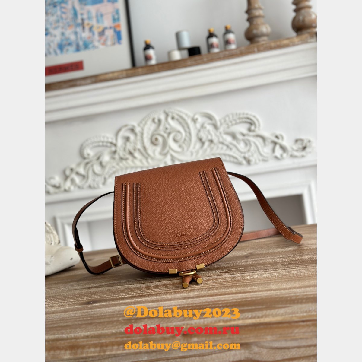 Top Quality Chloe Marcie Cowhide Handbag