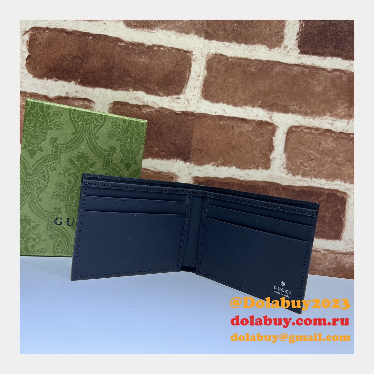 gg replcia G*u*i 771314/771315/780403 rubber-effect zip card case wallet