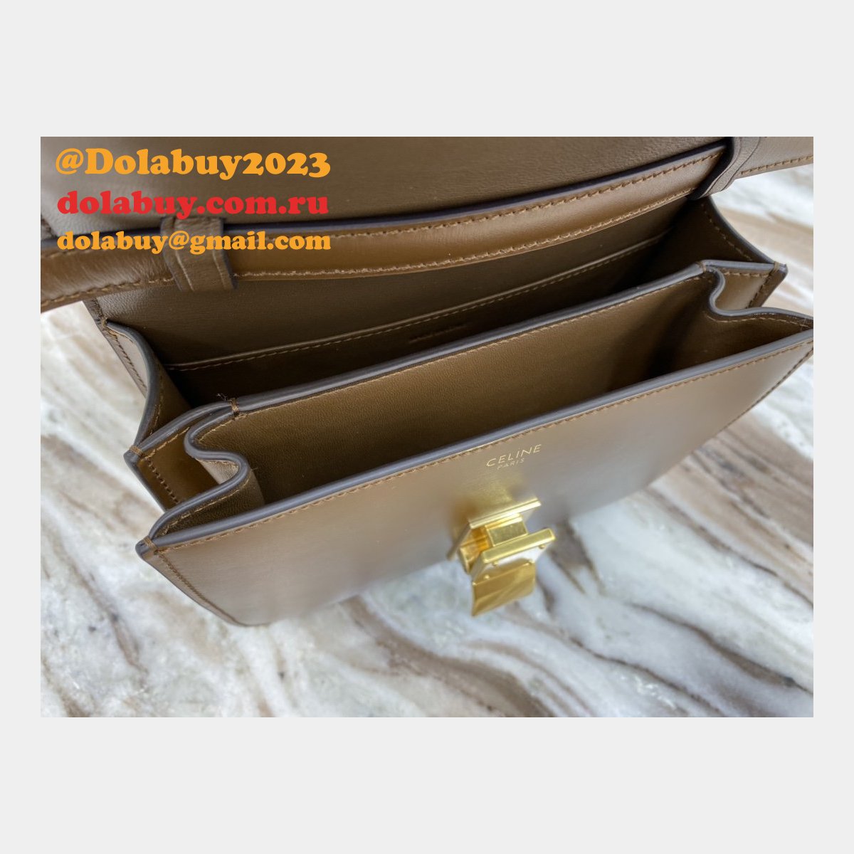 Cheap Celine Designer Teen Classic Box Brown Bag