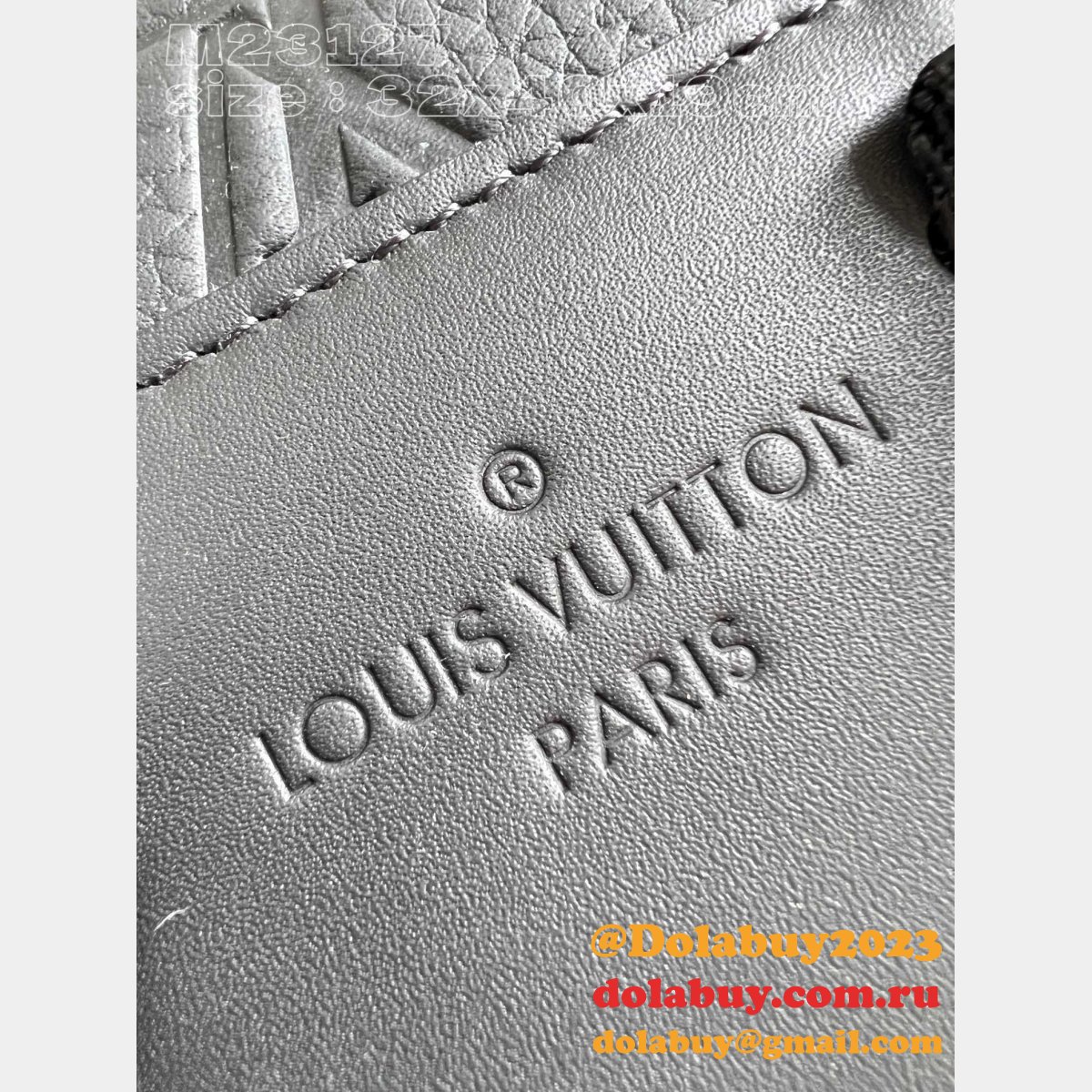 Knockoff Montsouris Backpack Taurillon M23127 Louis Vuitton Men Bag