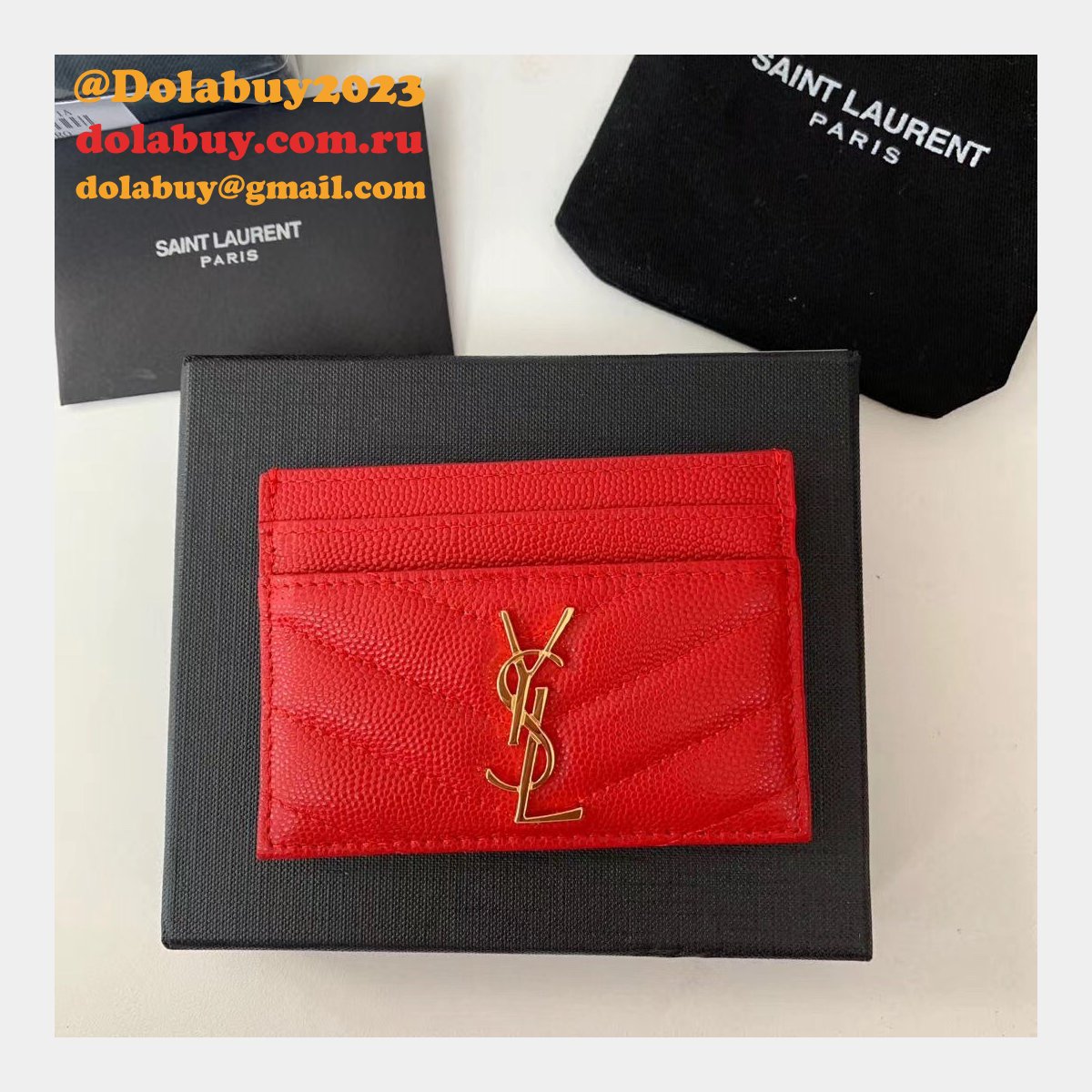 Top Quality Saint Laurent Wallets & Cardholders