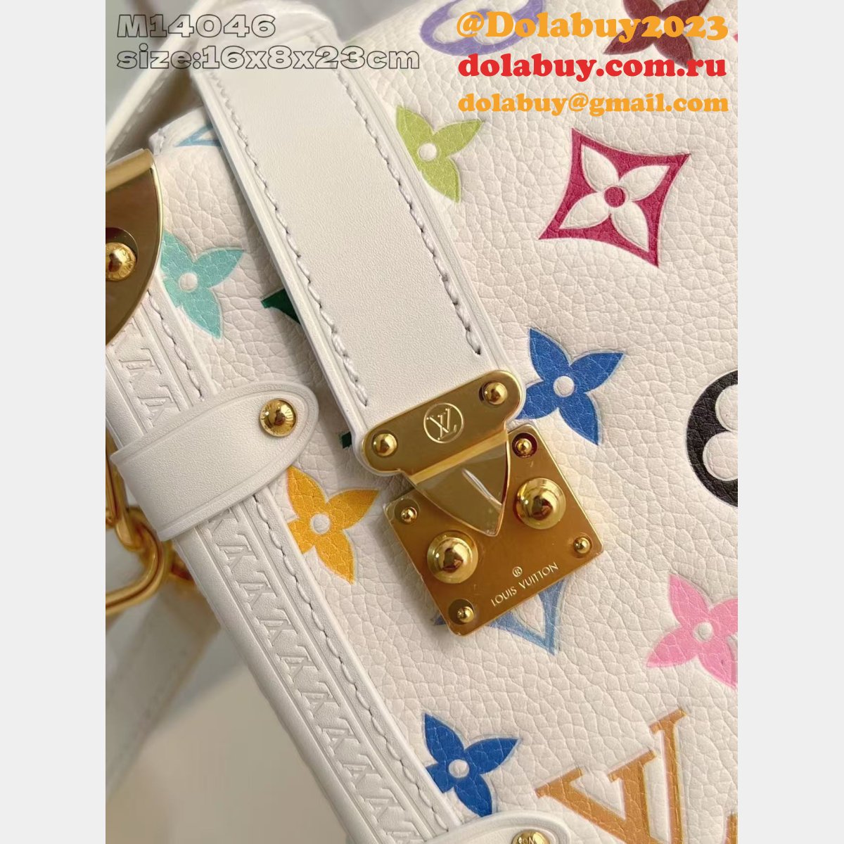 Luxury Louis Vuitton H27 Side Trunk LV x TM M14046 Duplicate Bag