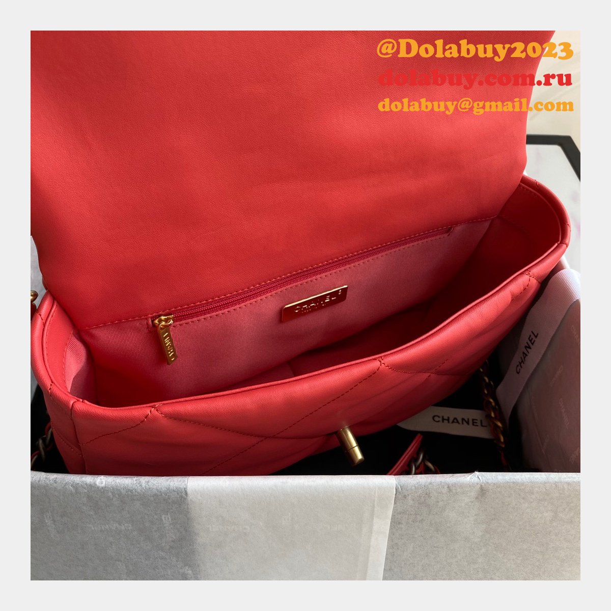 Top CC 19 Bags 2021 Red 30CM