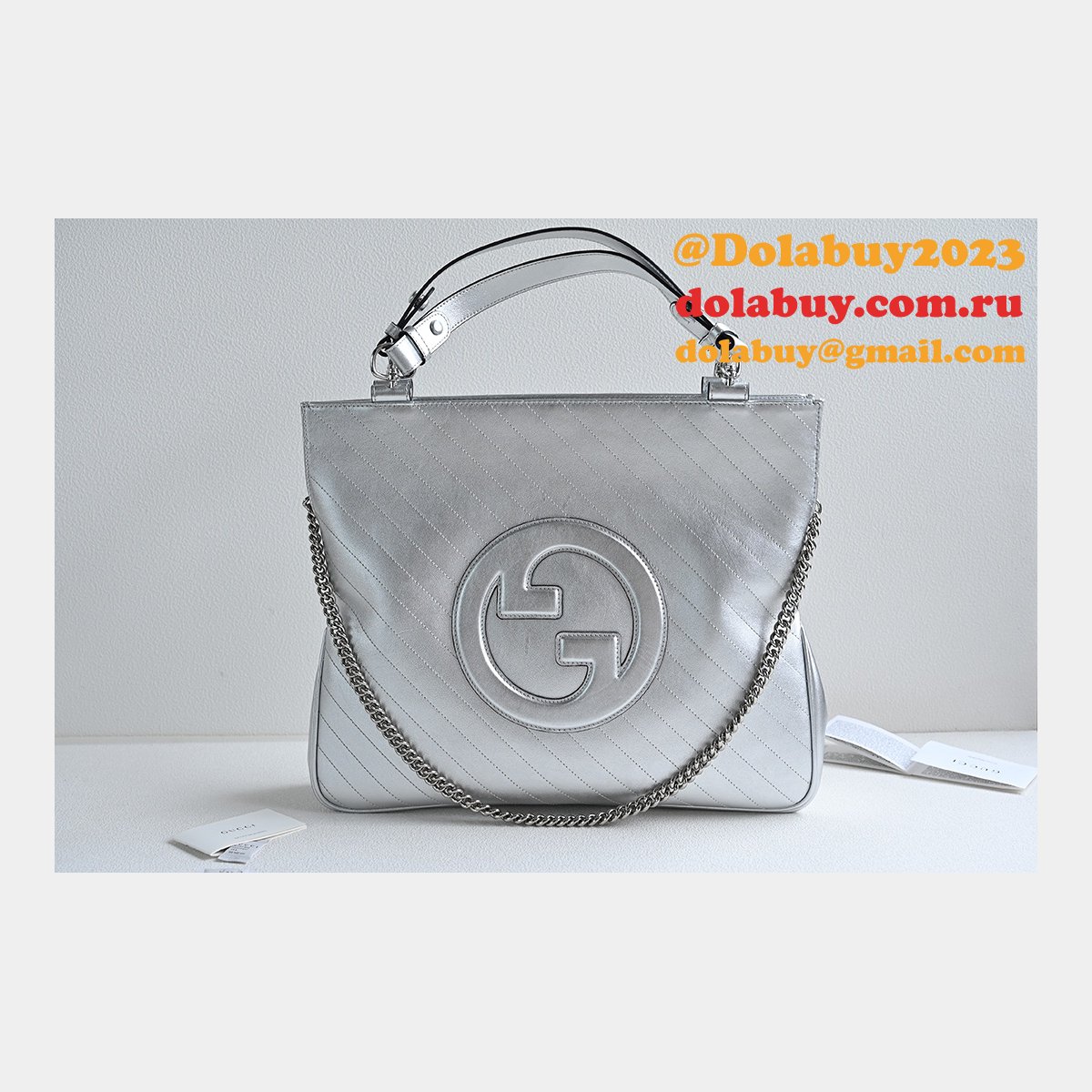 top quality 751516 blondie tote designer replica G*u*i