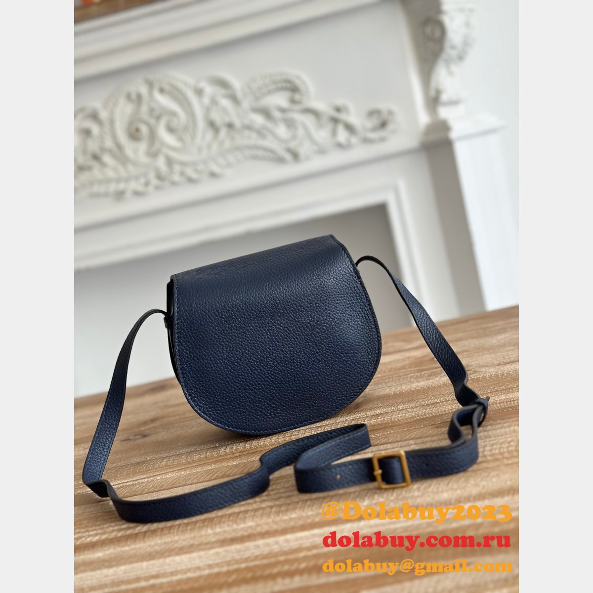 Top Quality Chloe Marcie Cowhide 1:1 Mirror Handbag