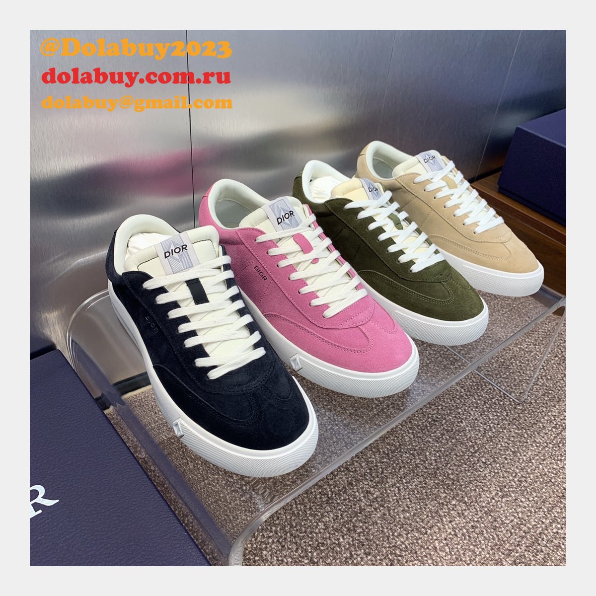 Deep Cheap Dior Men''s Sneakers Knockoff Shoes