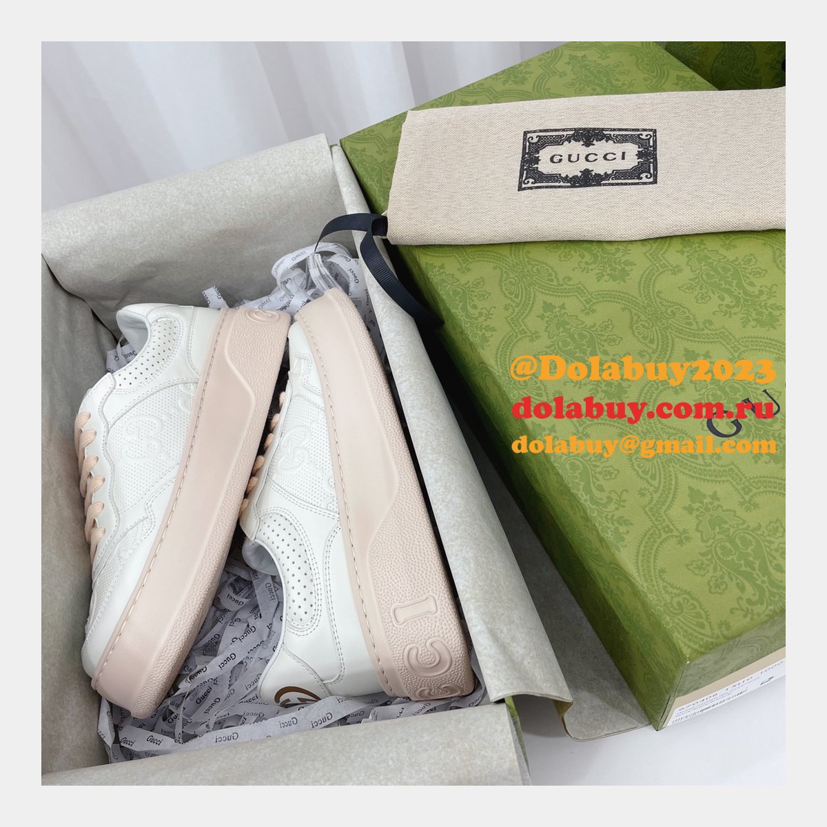 G*u*i replica gg logo shoes online