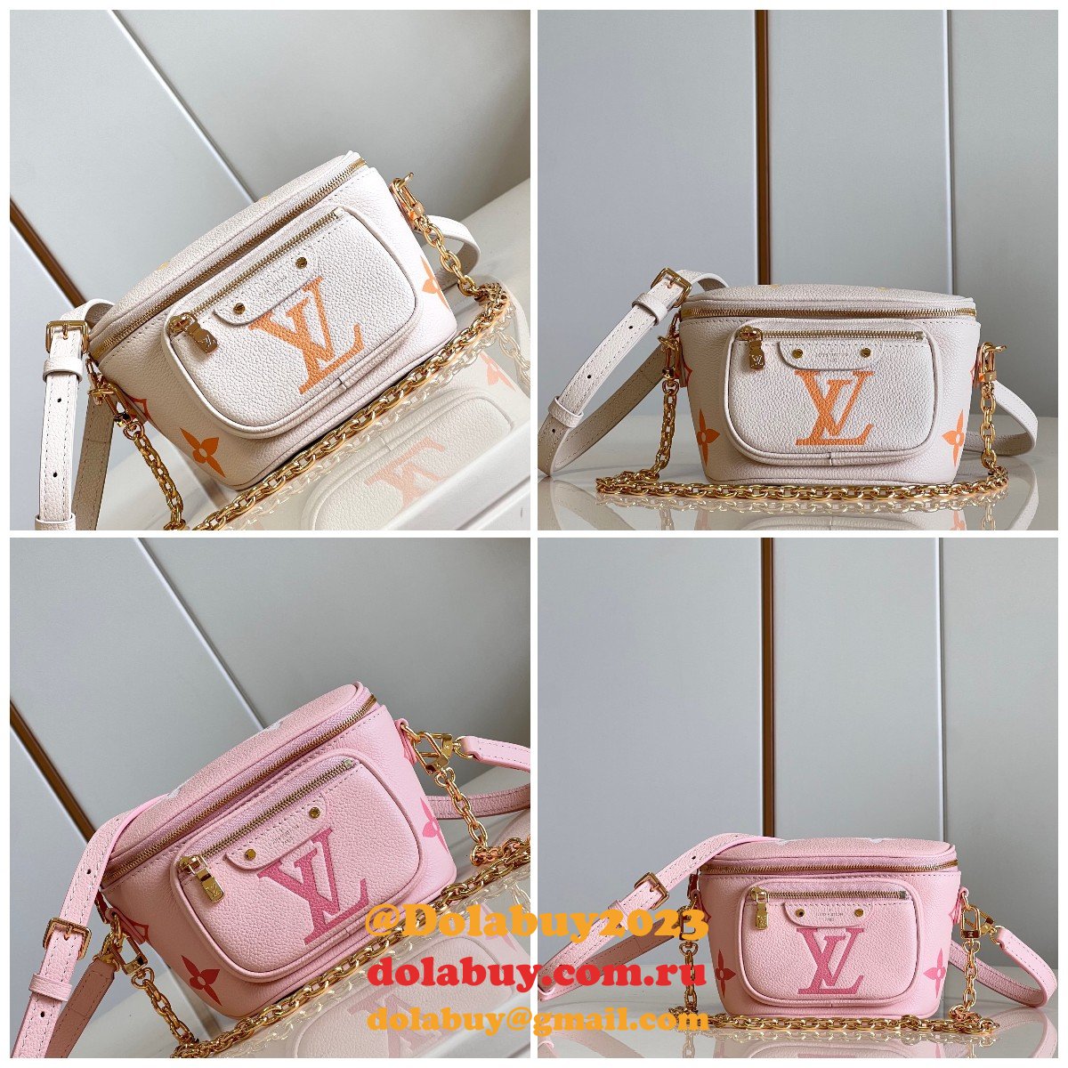 Bumbag Louis Vuitton Designer Monogram Empreinte M82208 Replica Bag