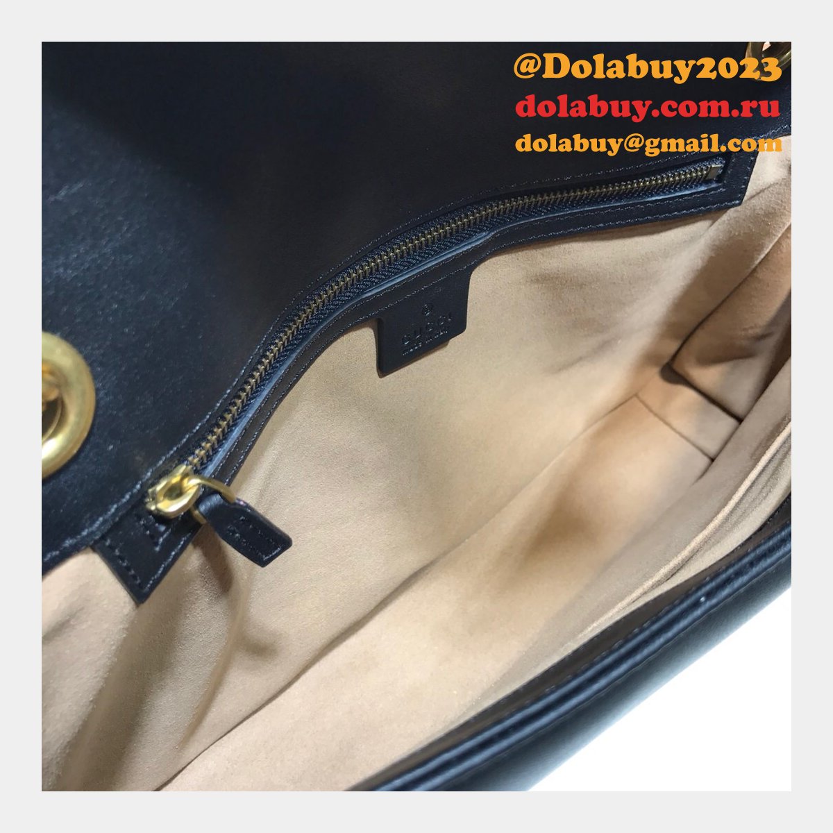 wholesale G*u*i replicas best 447633 leather gg marmont