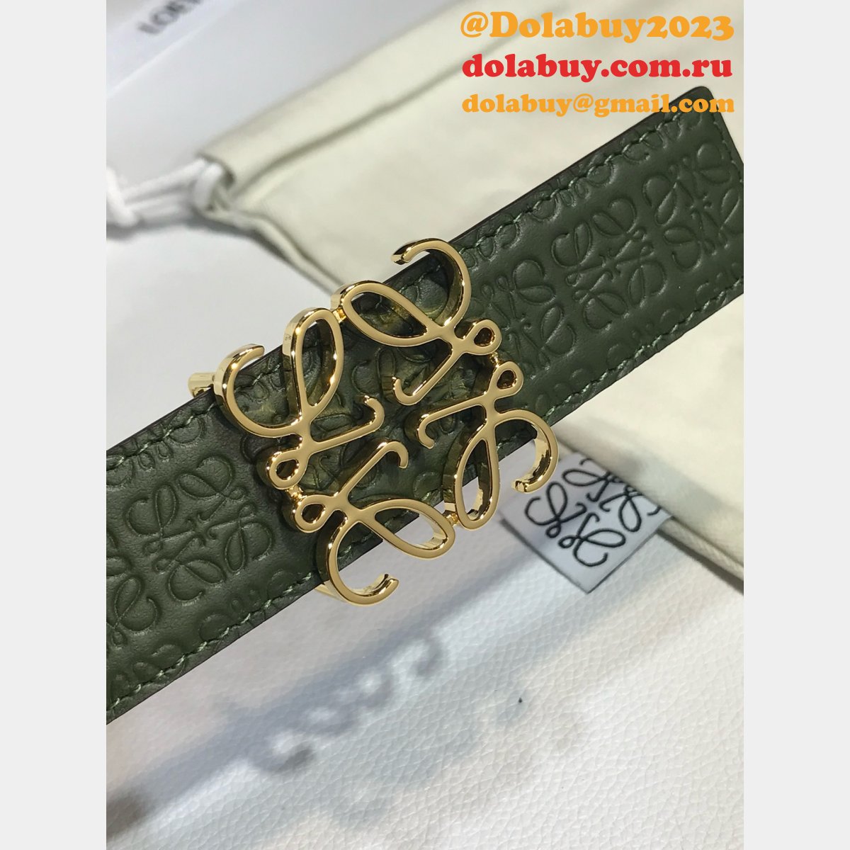 Best High-Quality 3.2CM Width Loewe Replica Belts Buckle