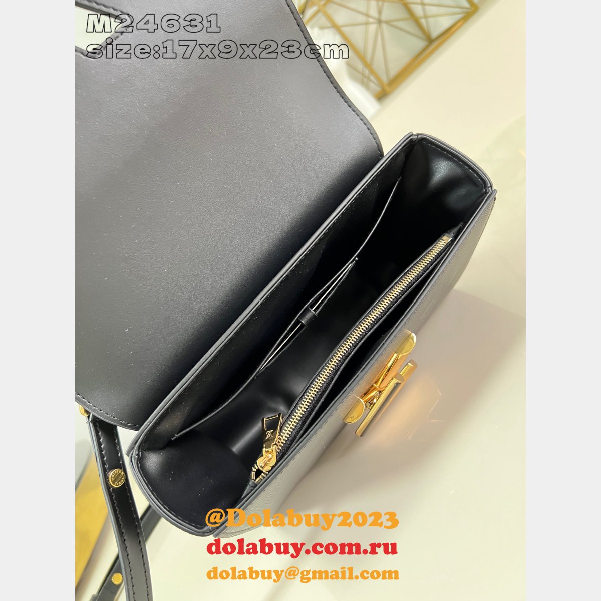 Louis Vuitton Twist Inspired Epi M24631/M24630 High Bag