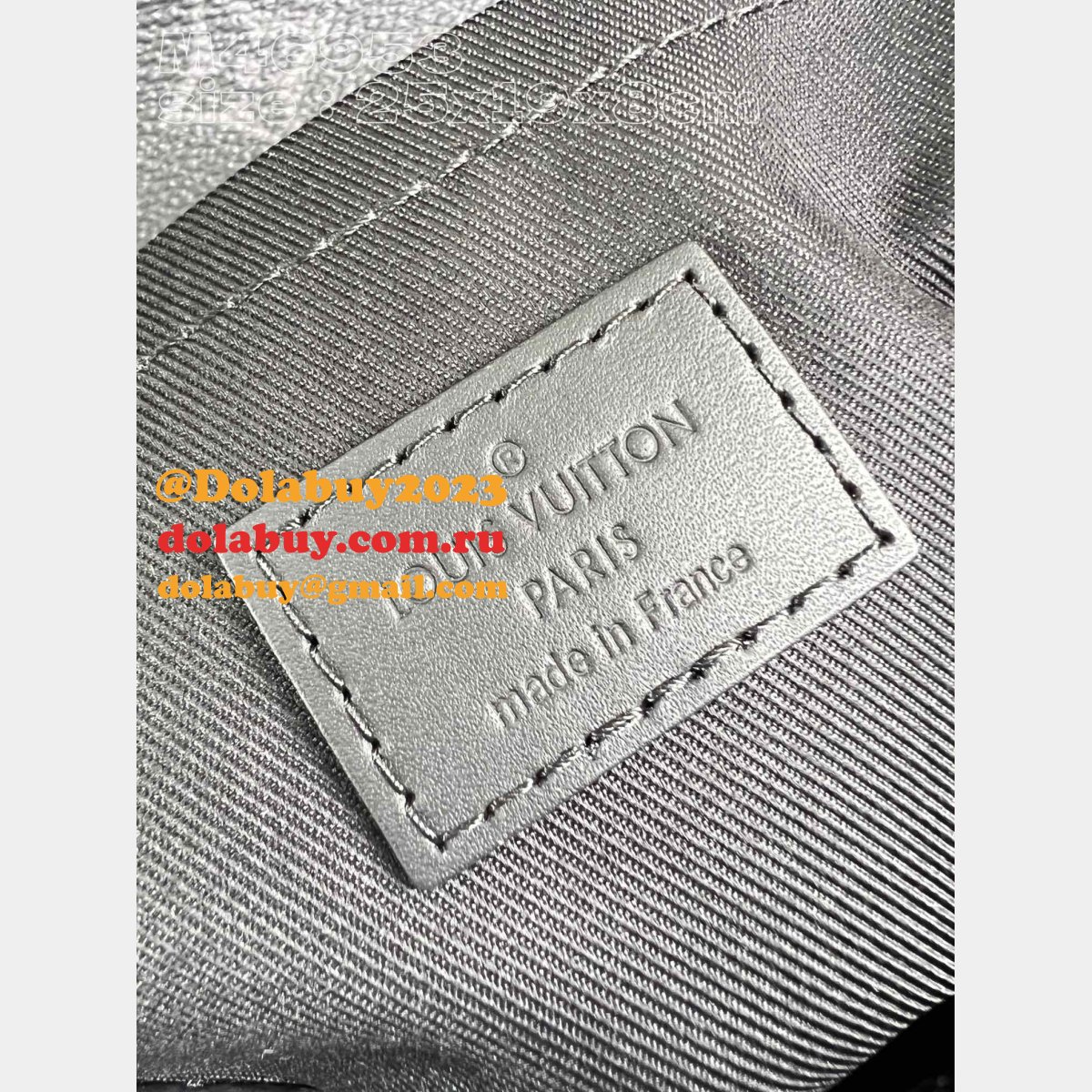 Steamer PM Monogram Eclipse Canvas M46953/ M24436 Louis Vuitton Replicas Men Bags