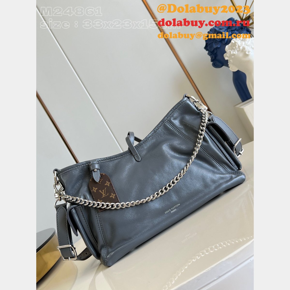CarryAll M12579/M12583 LV Vibe Louis Vuitton Inspired Handbags