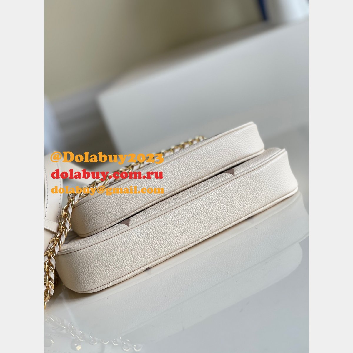 Best Louis Vuitton Wholesale Multi Pochette Accessoires Bicolor Monogram M45777