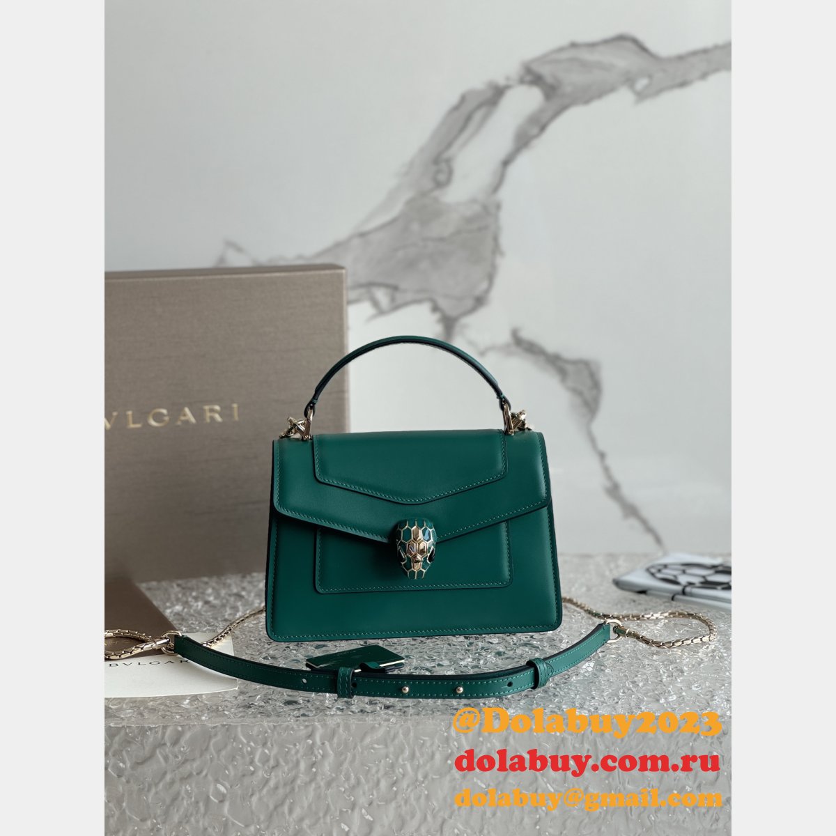 7 Star BVLGARI SERPENTI FOREVER BAG 293666