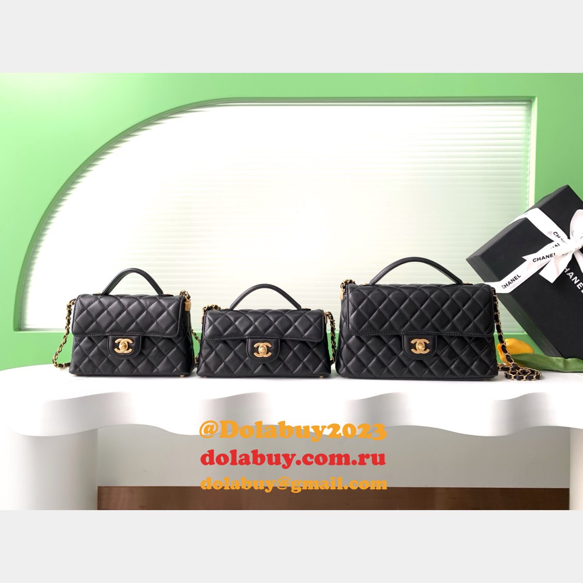 Luxury Flap AS5354 & AS5355 & AS5356 Top Handle Replica Bag