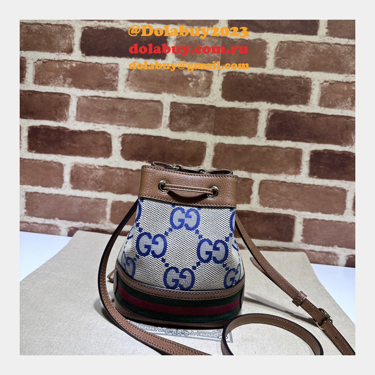 ophidia G*u*i replica bucket gg supreme 550620 knockoff bag