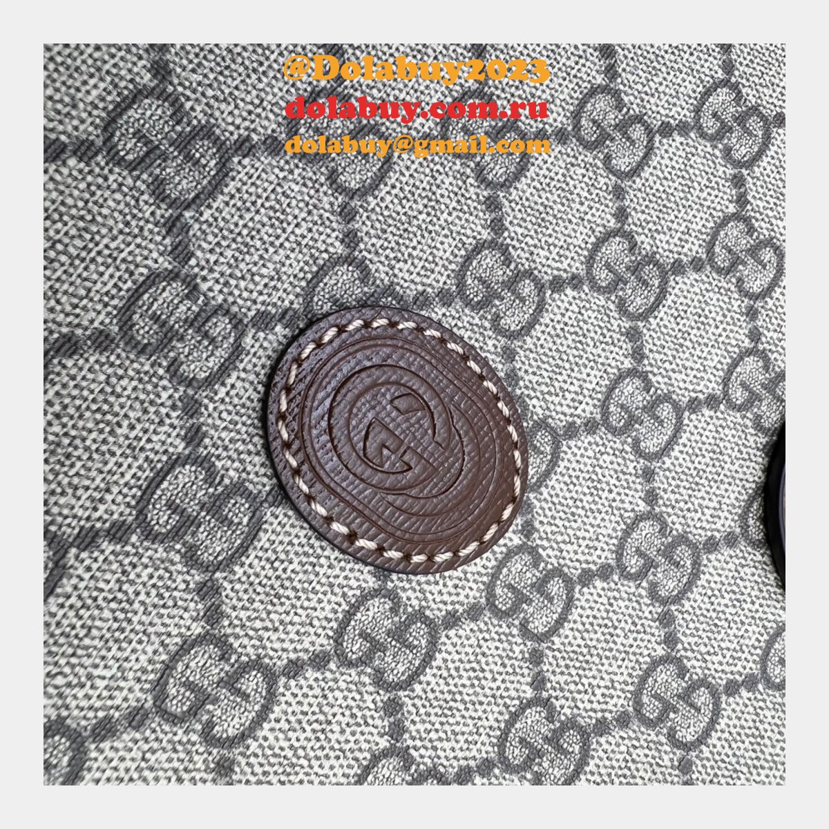 G*u*i luxury tastic replica 674148 medium tote with interlocking g