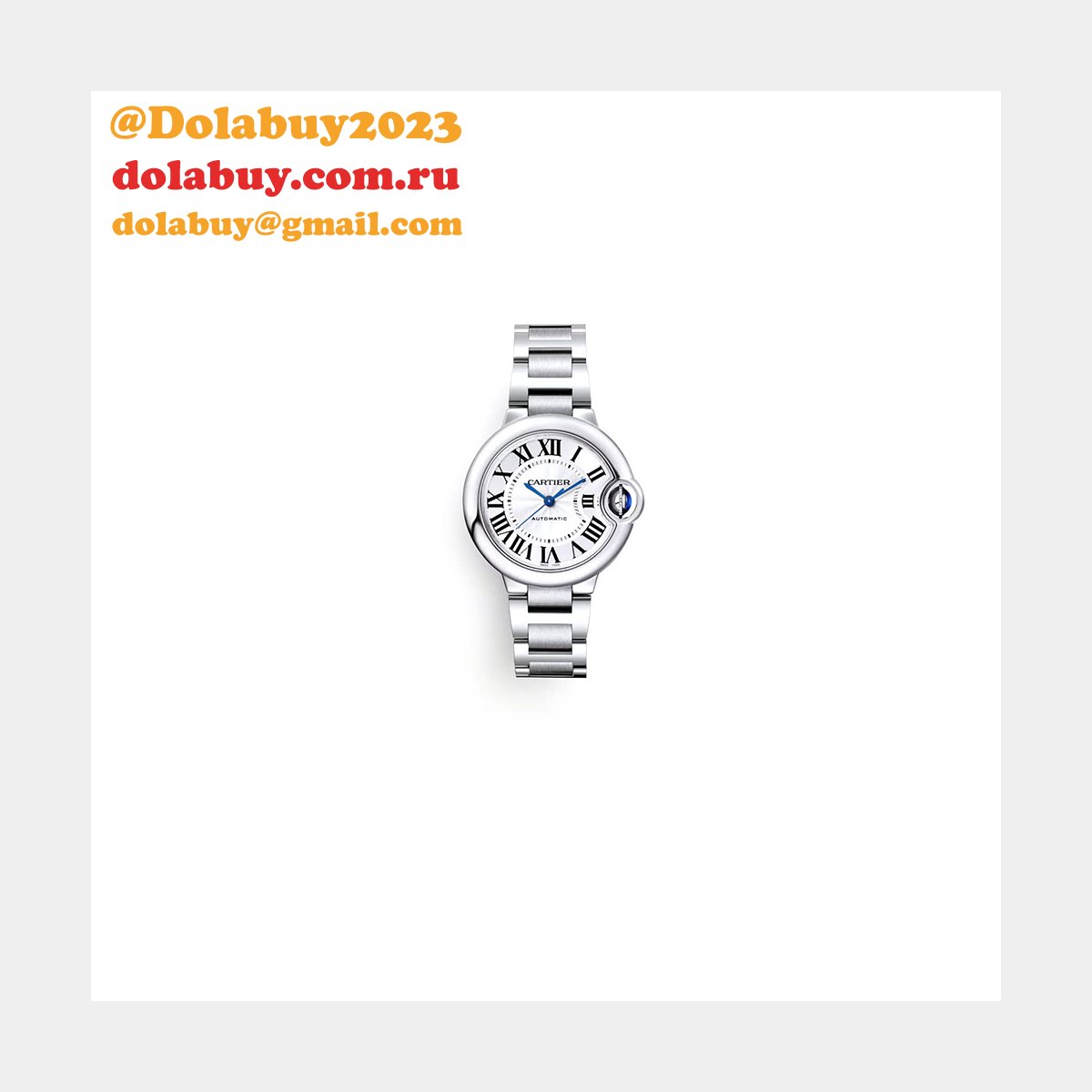 Cartier 33mm Ballon Bleu de Cartier watch