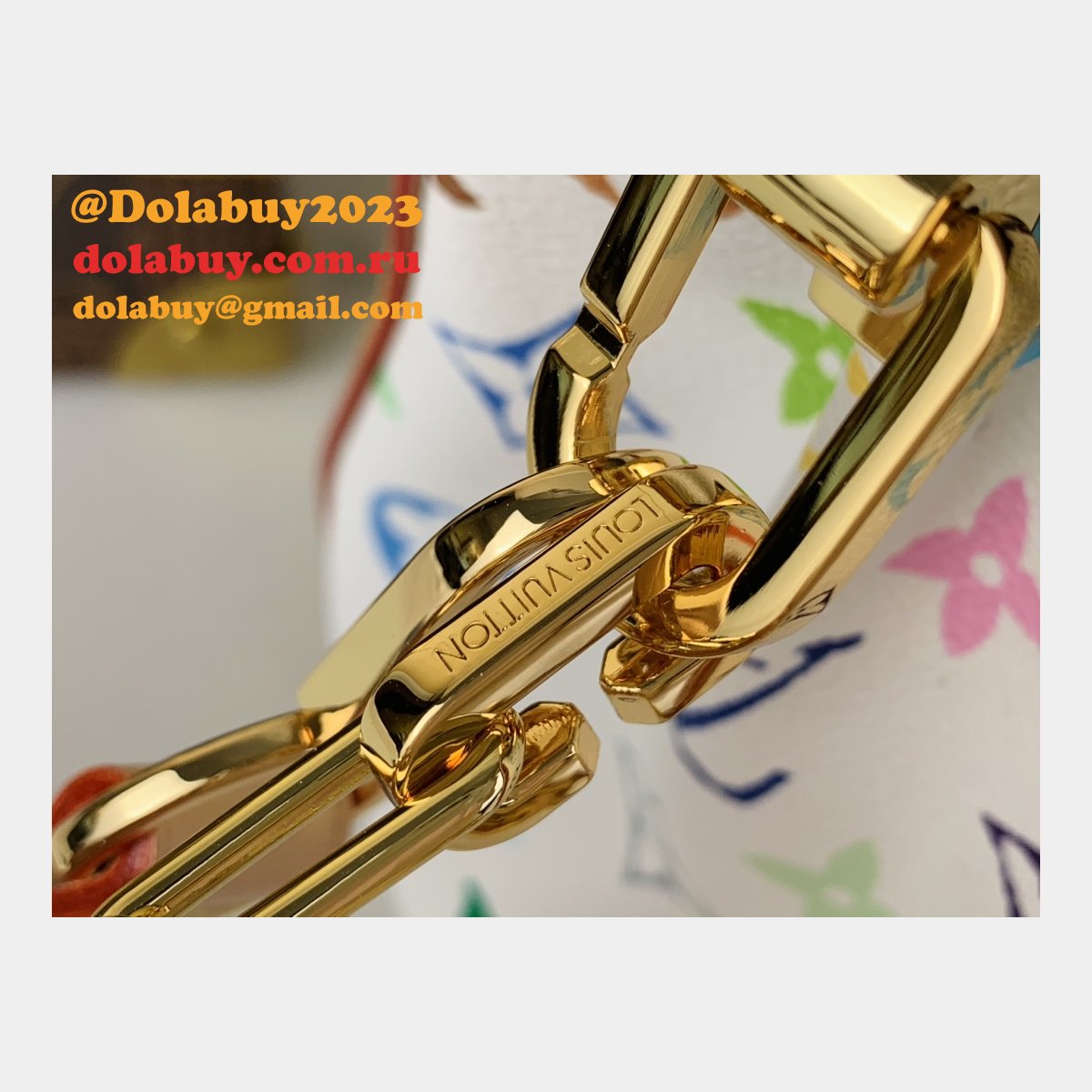 Louis Vuitton M13255 LV x TM Dauphine Soft GM Other Monogram Canvas Bag