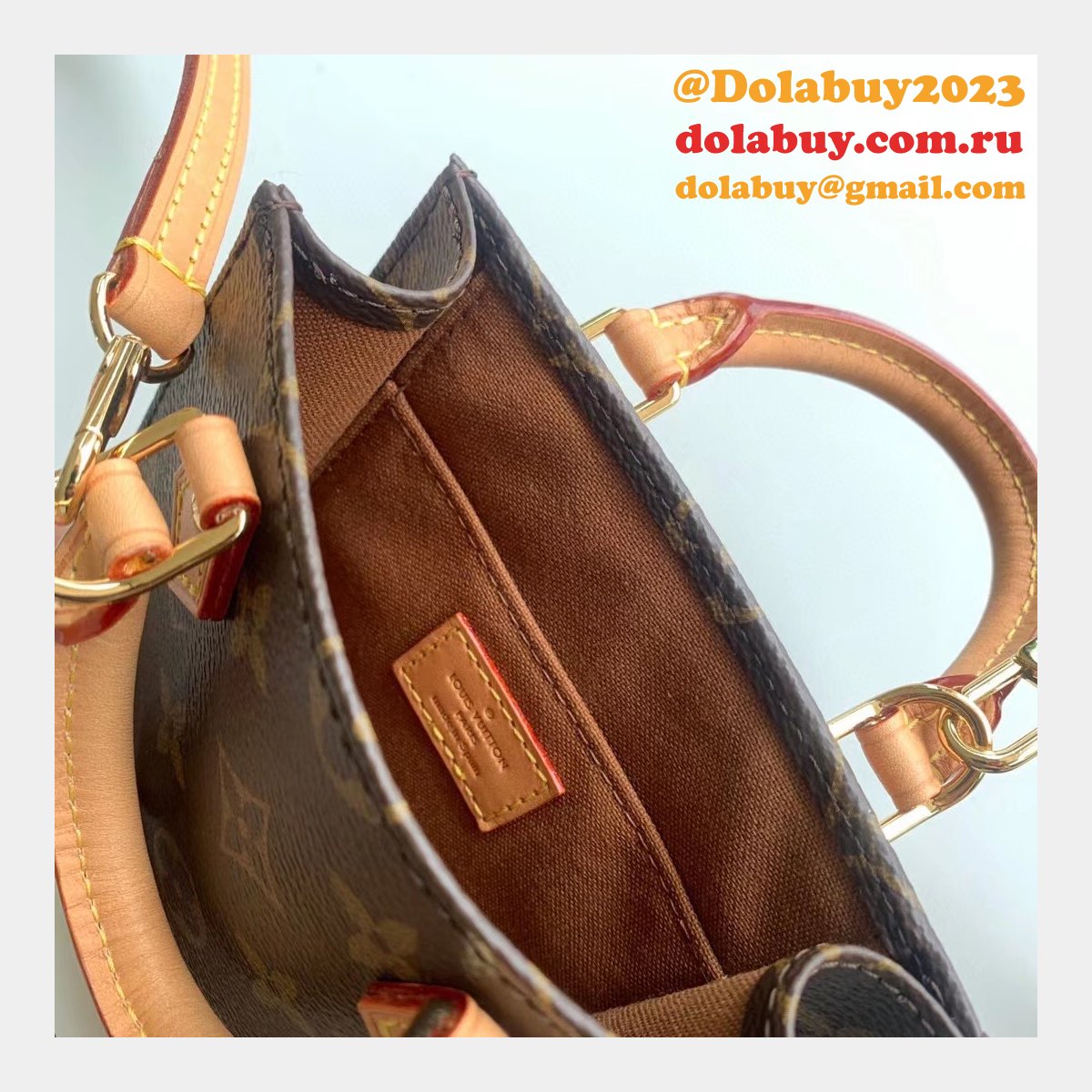 Louis Vuitton Petit Sac Plat Small Flat Shoulder M69442 Bag