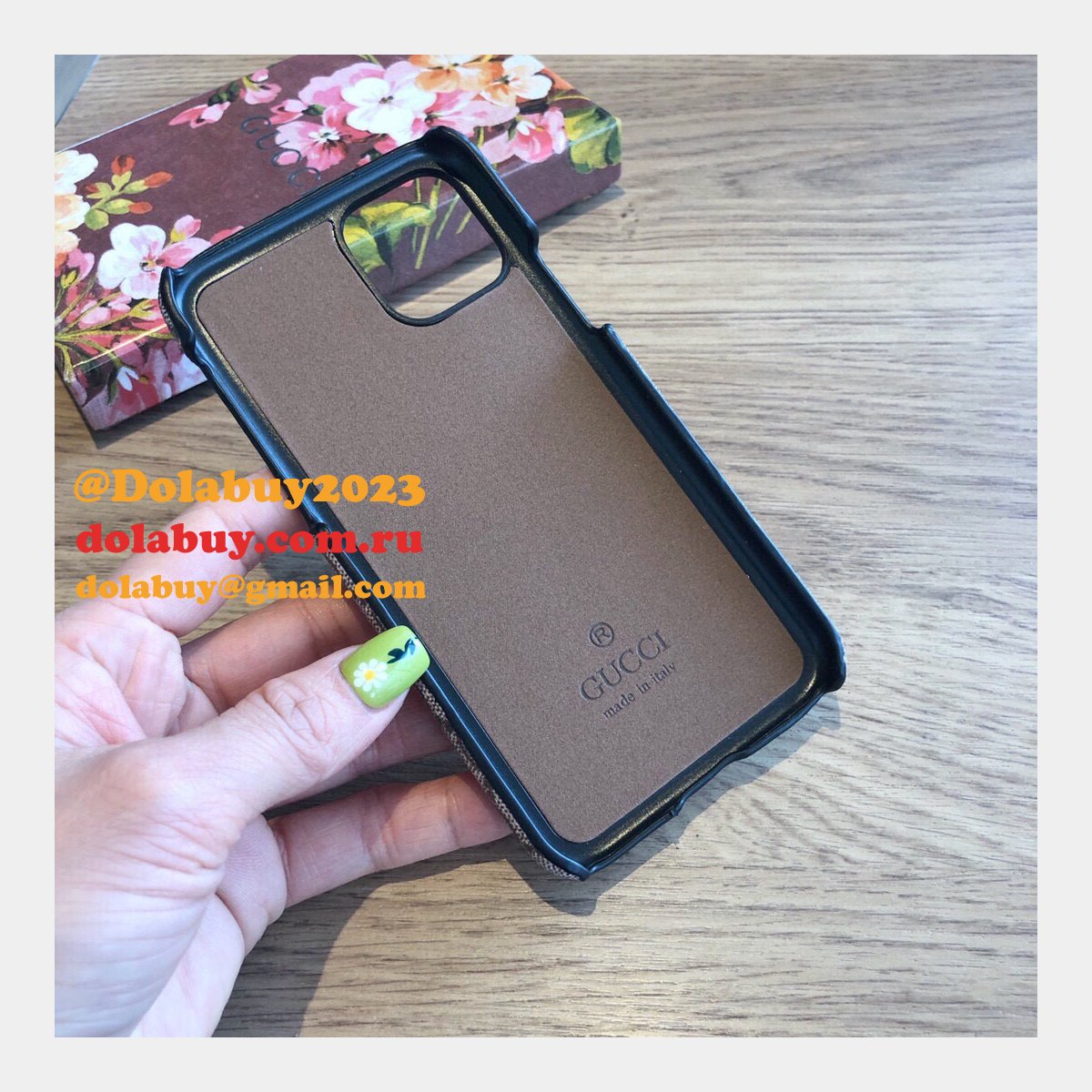 high quality G*u*i iphone leather wallet cases