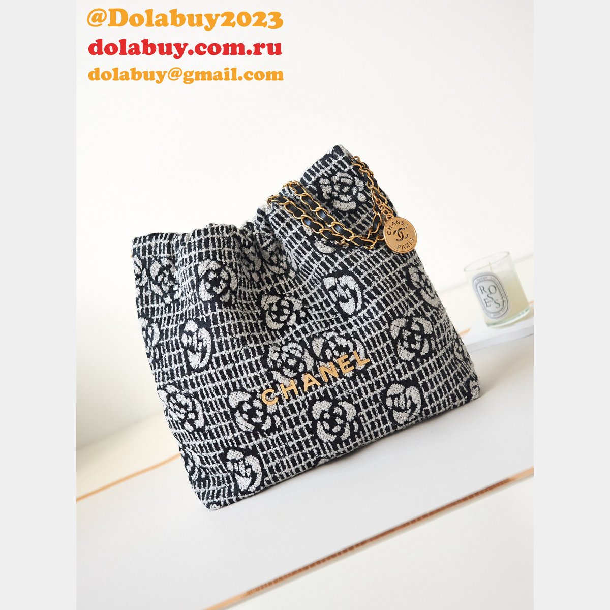 High Quality CC hobo velvet AS3261 2023S 22 bag