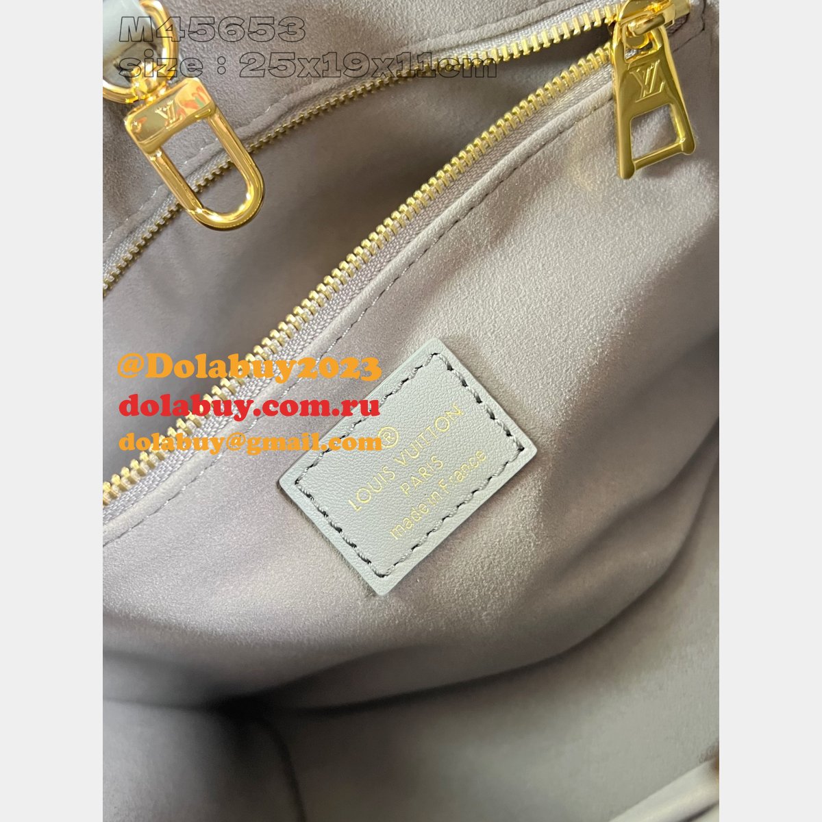 Louis Vuitton Onthego M45653 Monogram 1:1 Mirror Top Quality Fake Bag