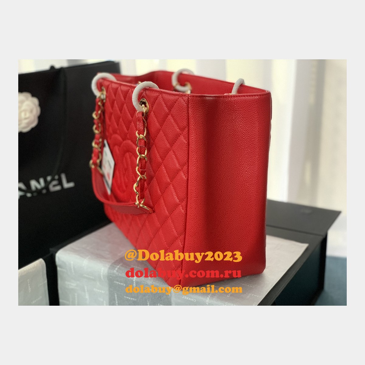 Best classic  CC 50995 shopping bag CAVIAR leather