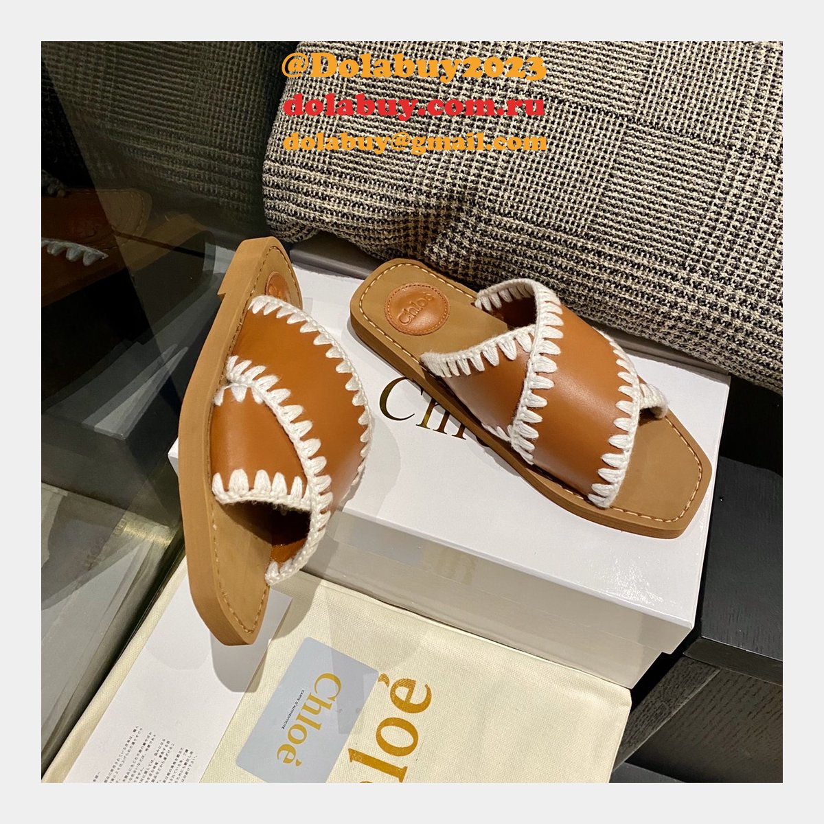 Sandals High Quality Replica Luxury Design Chloe Shoes