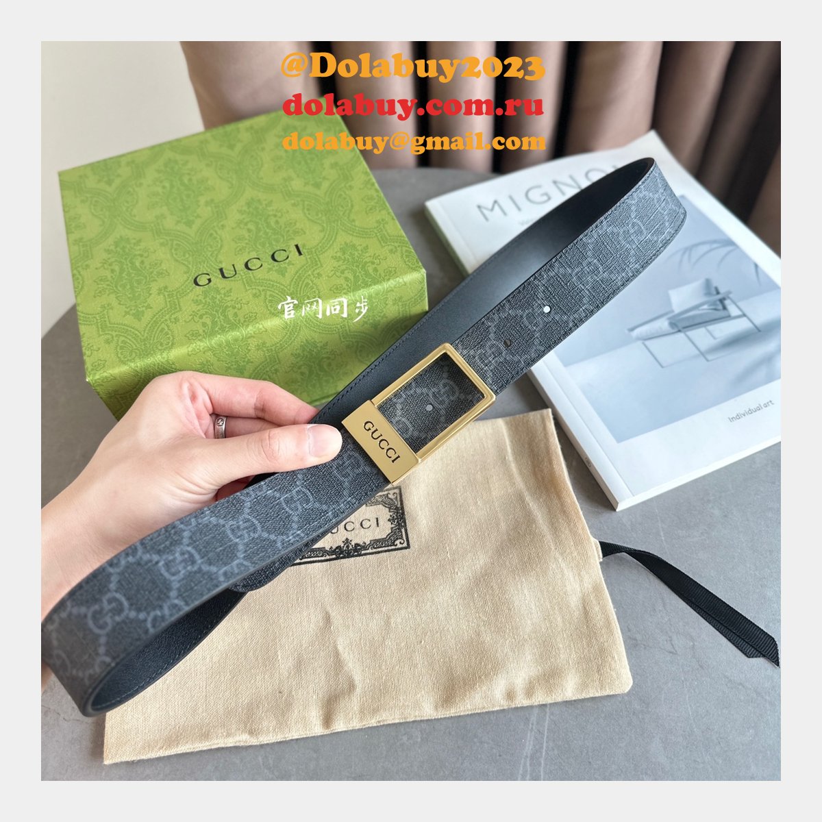 7 Star GG 35mm Designer UK belt