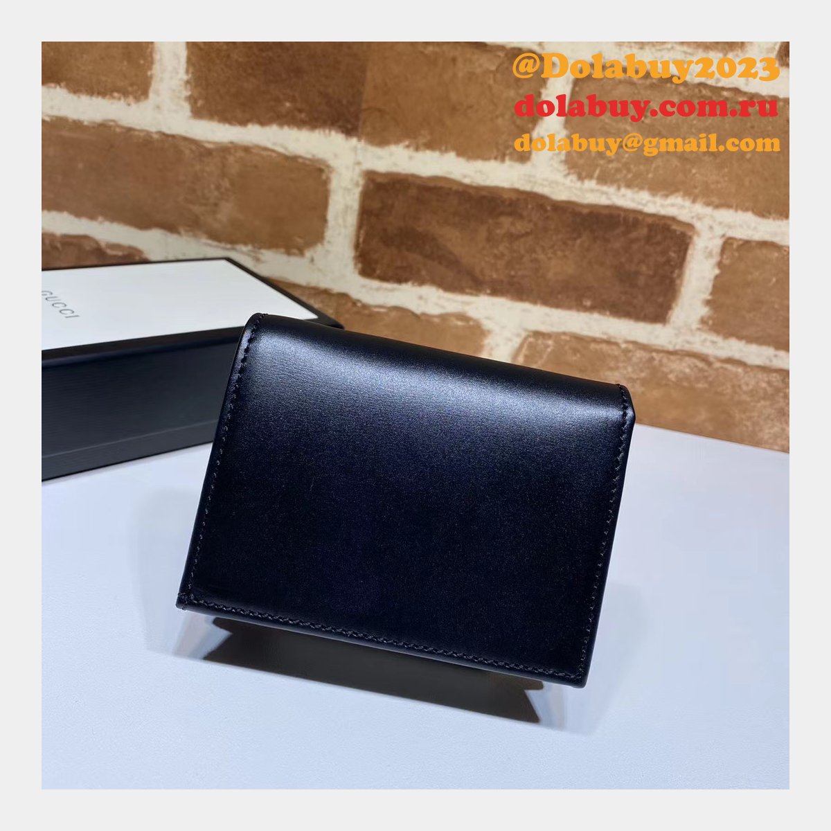 aaa+ G*u*i replica 1955 horsebit card case 621887 wallet