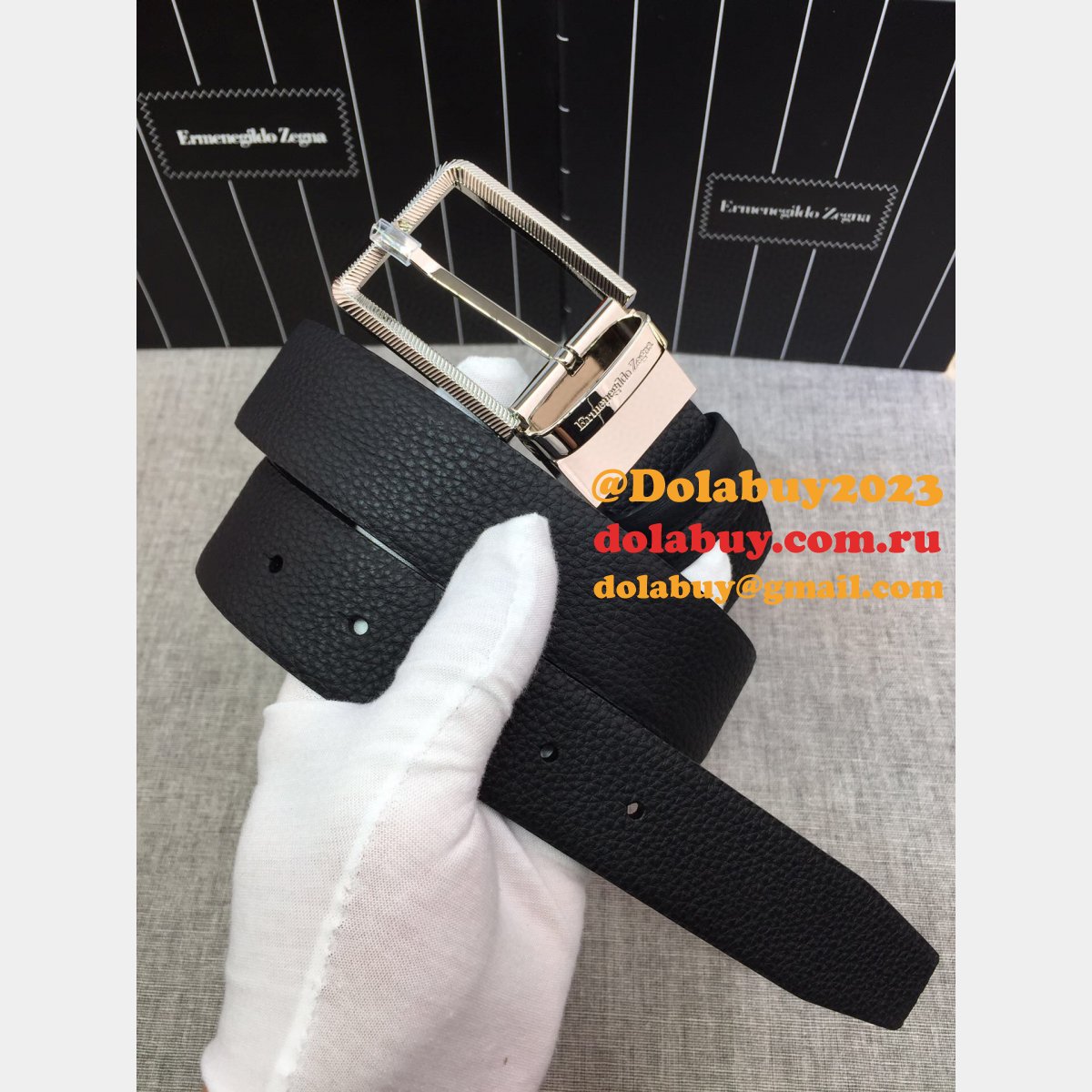 cheap G*u*i 35mm ermenegildo zegna belts for men