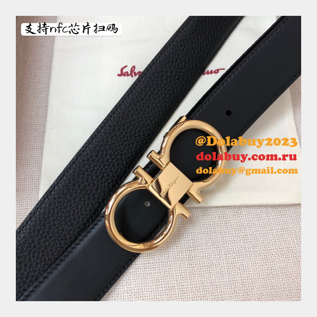 High Quality 7 Star FERRAGAMO 35MM BELT
