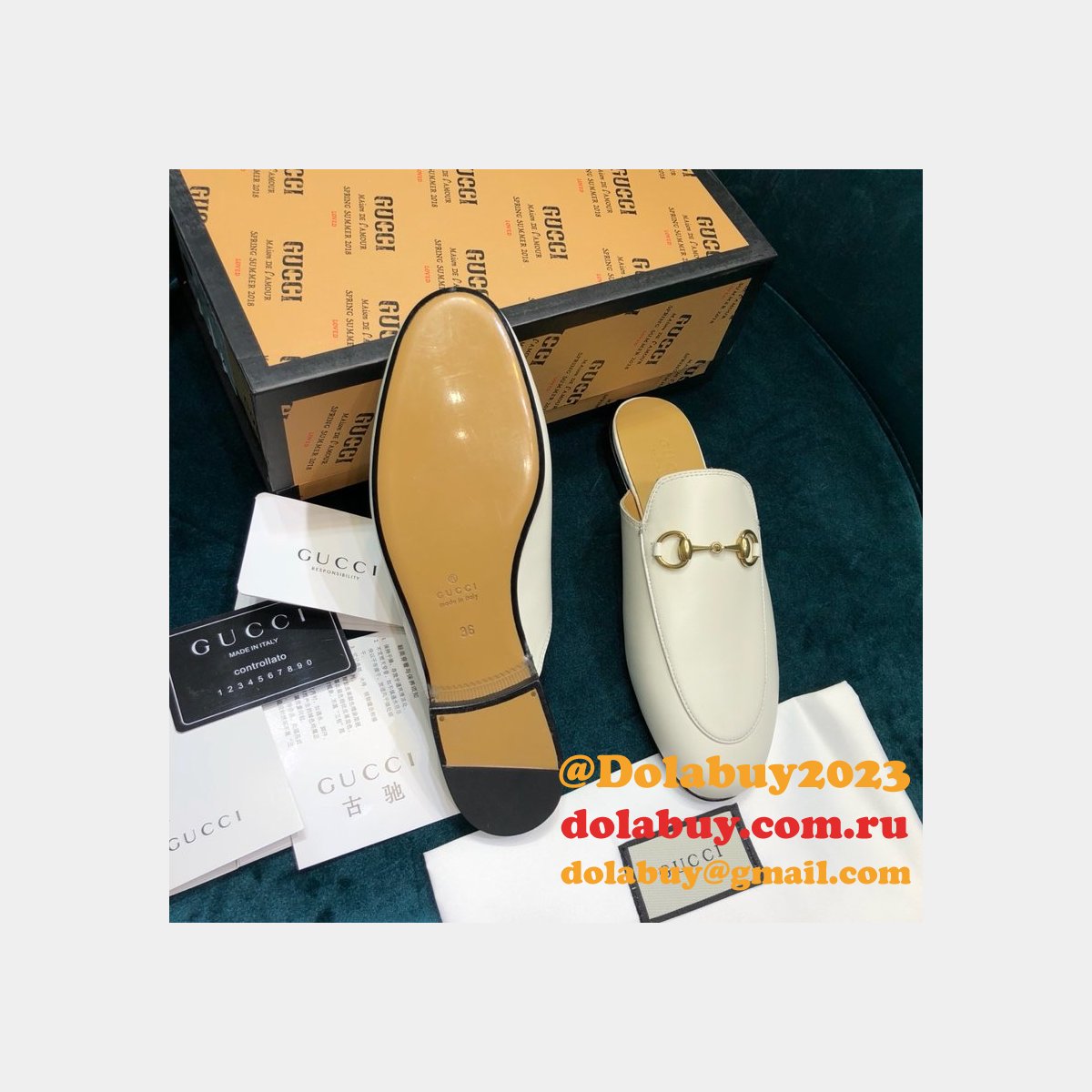 top G*u*i loafers slipper 008