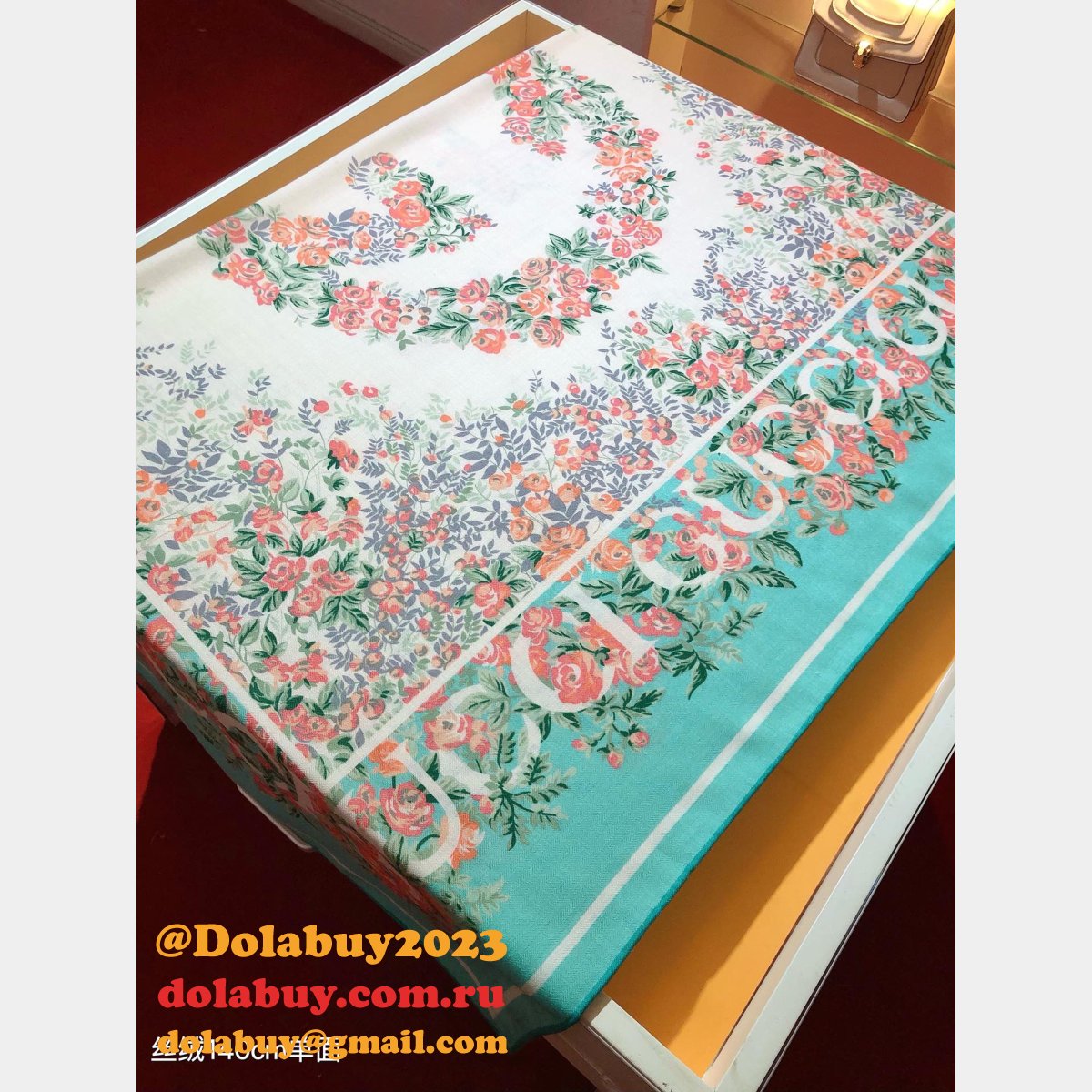 knockoff fashion G*u*i cashmere scarf